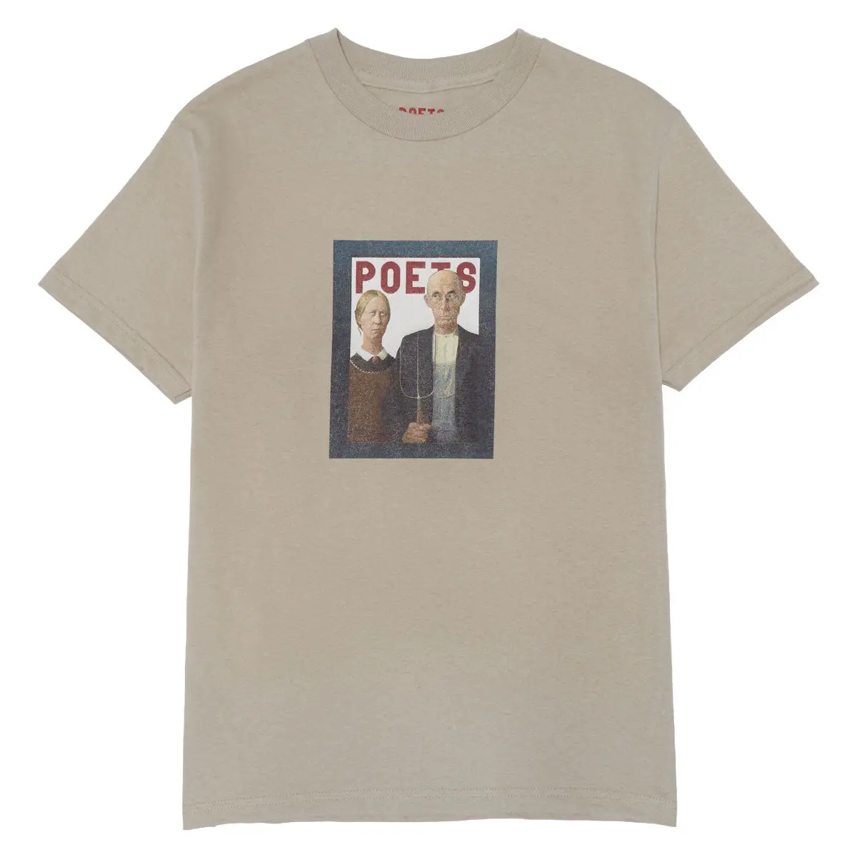 Poets Right T-Shirt - Tan 1