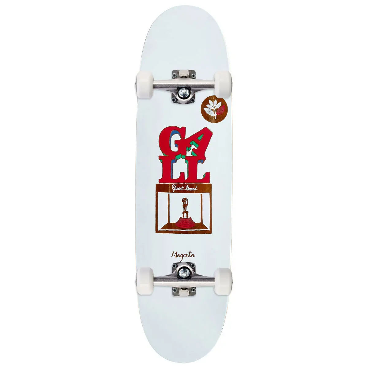 Magenta Fred Gall Guest Skateboard Complete - 8.25" 1