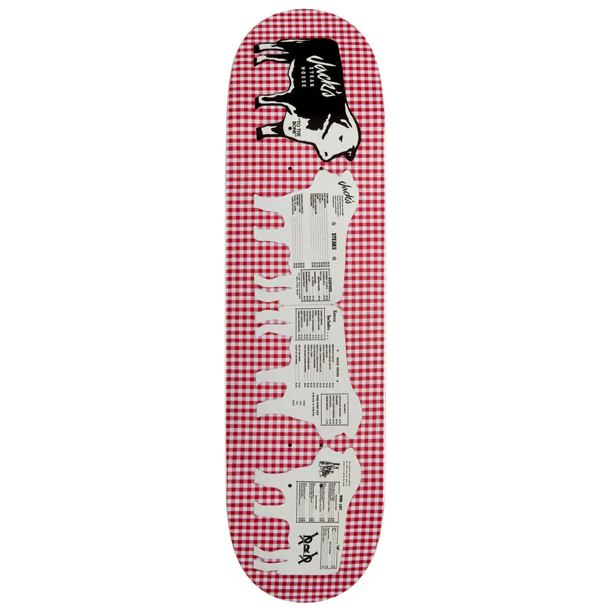 Passport Menu Pro Series Jack Skateboard Deck - 8.25" 1