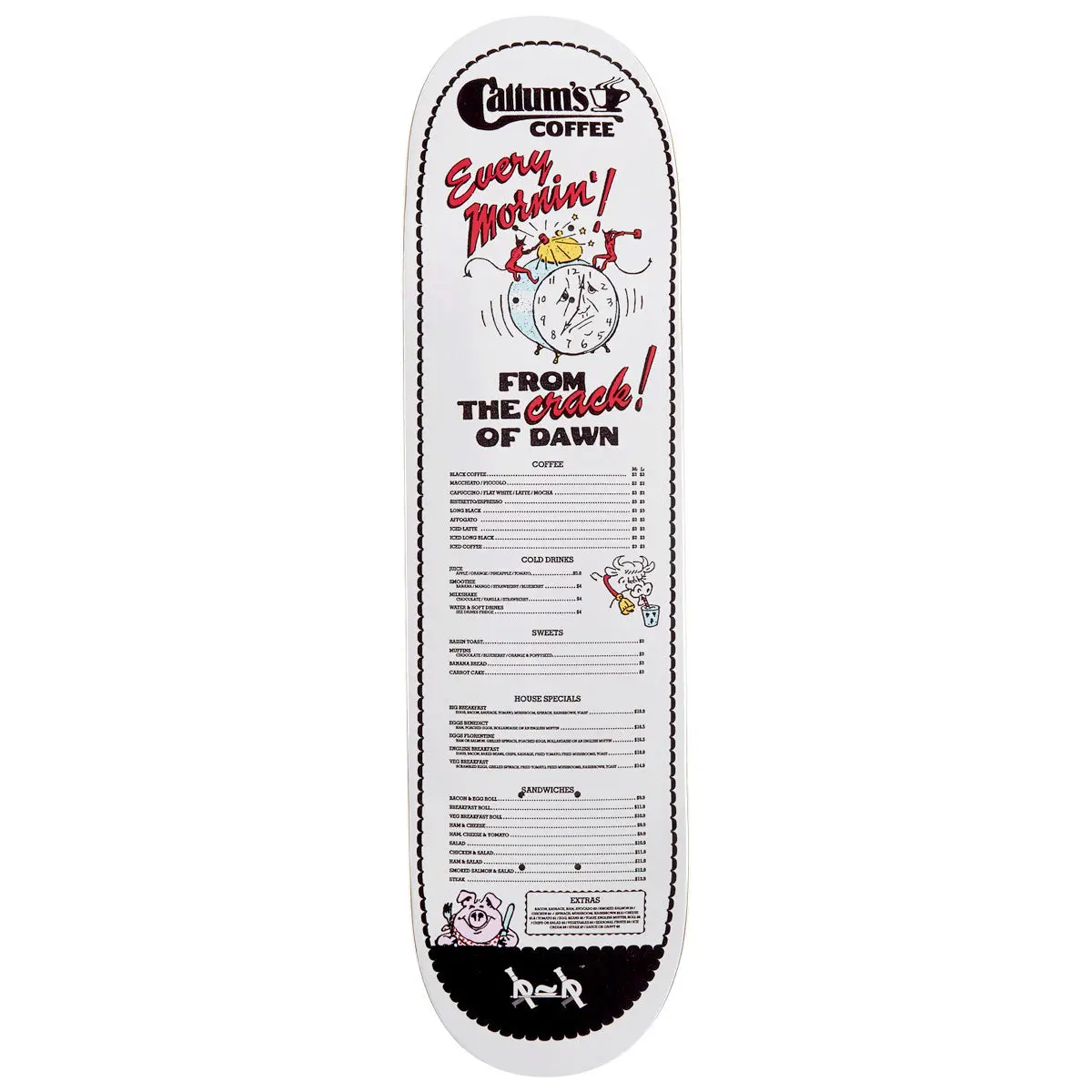 Passport Menu Pro Series Callum Skateboard Deck - 8.25" 1