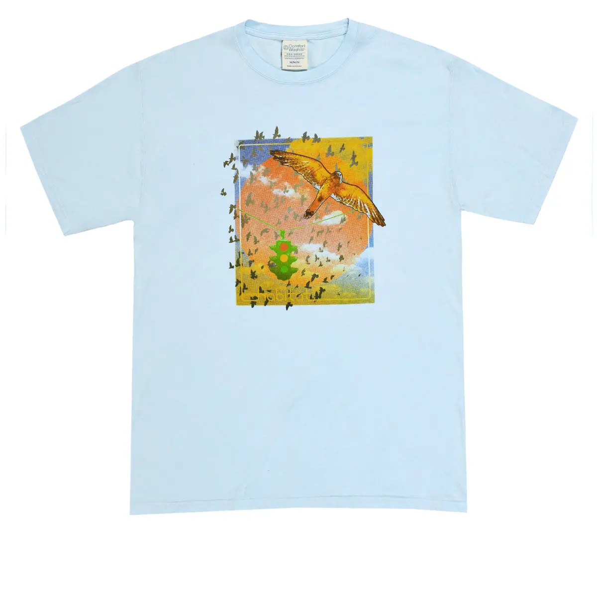 Habitat Peregrine T-Shirt - Soothing Blue 1