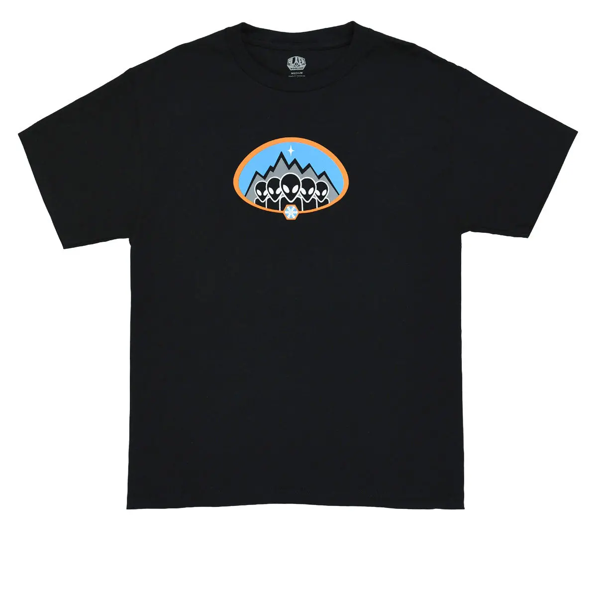 Alien Workshop Ice Age T-Shirt - Black 1