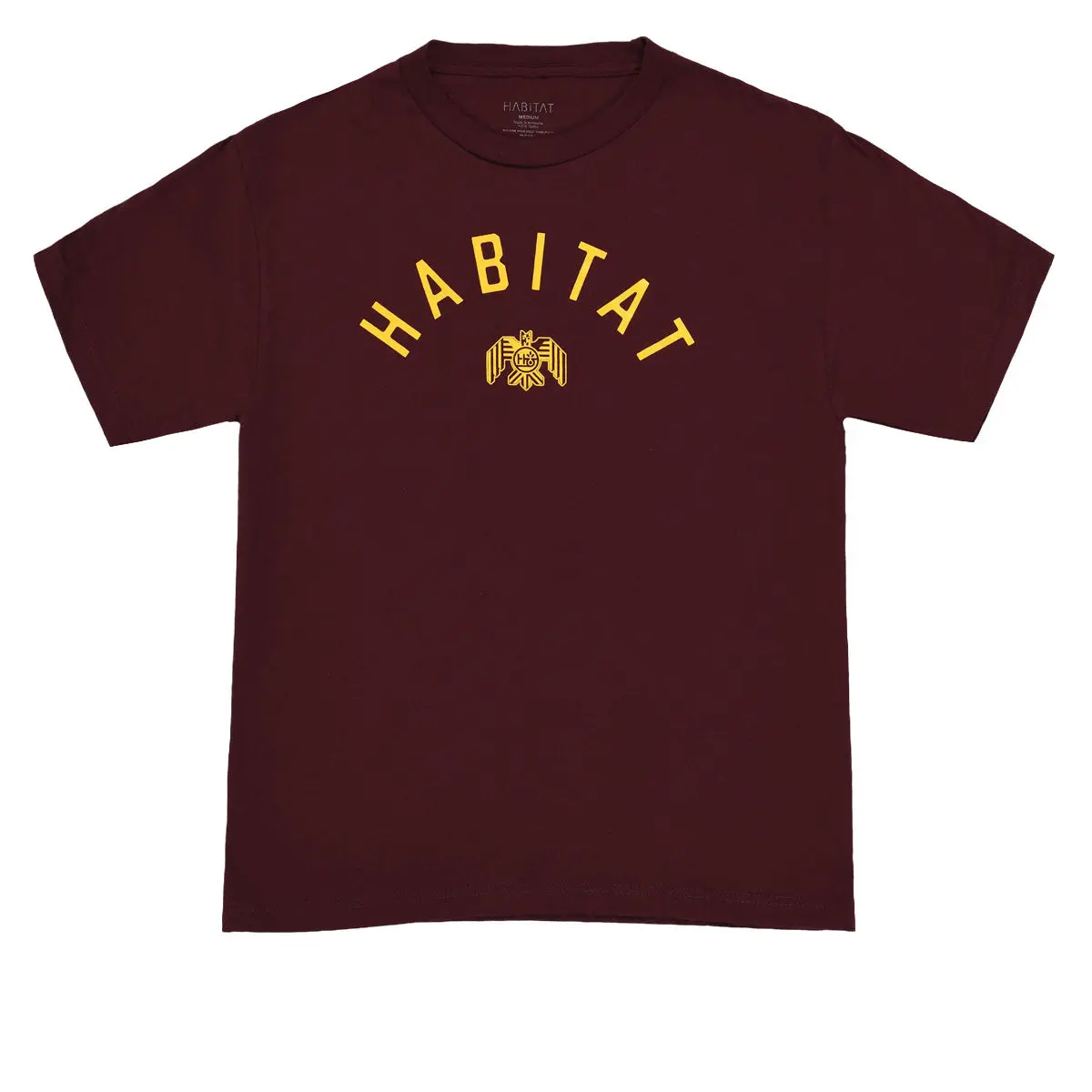 Habitat Benched T-Shirt - Maroon 1