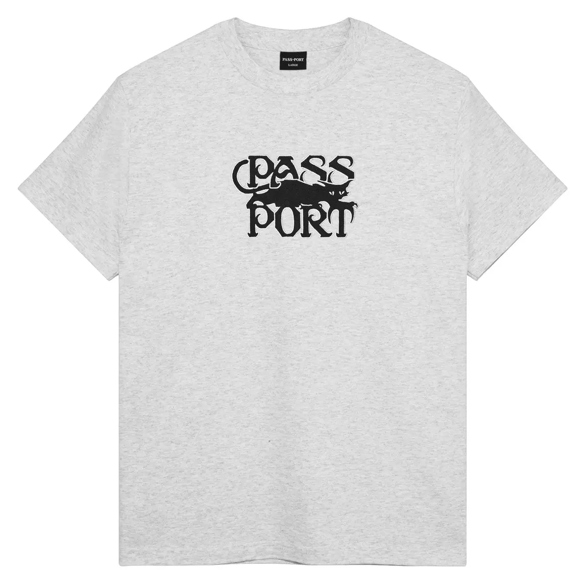 Passport Slinkin T-Shirt - Ash 1