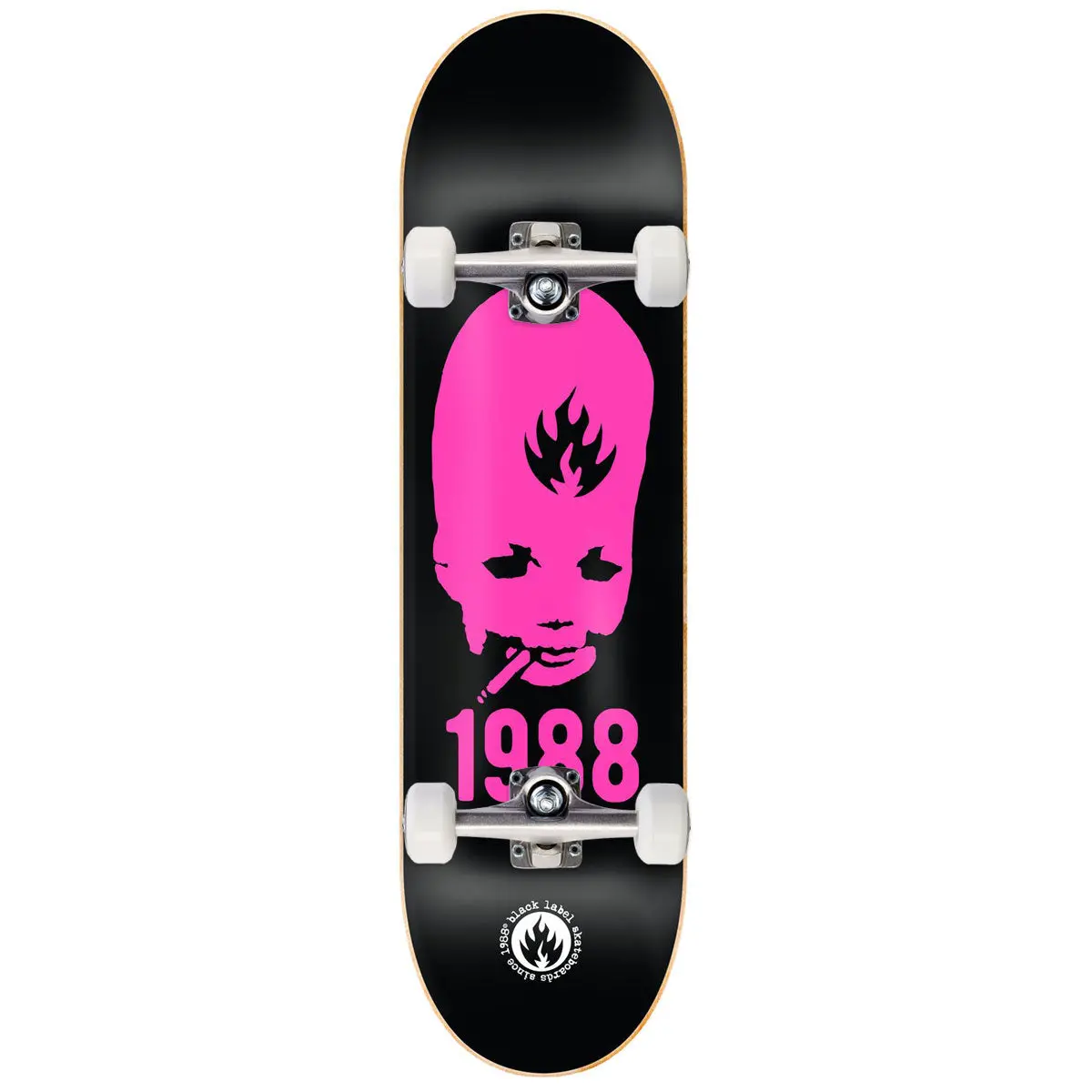 Black Label Thumbhead Skateboard Complete - Pink - 8.25" 1