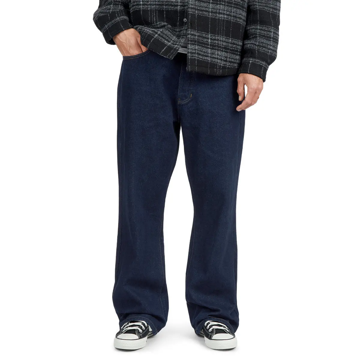 Ccs Western Bootcut Denim Jeans - Overdyed Navy 1