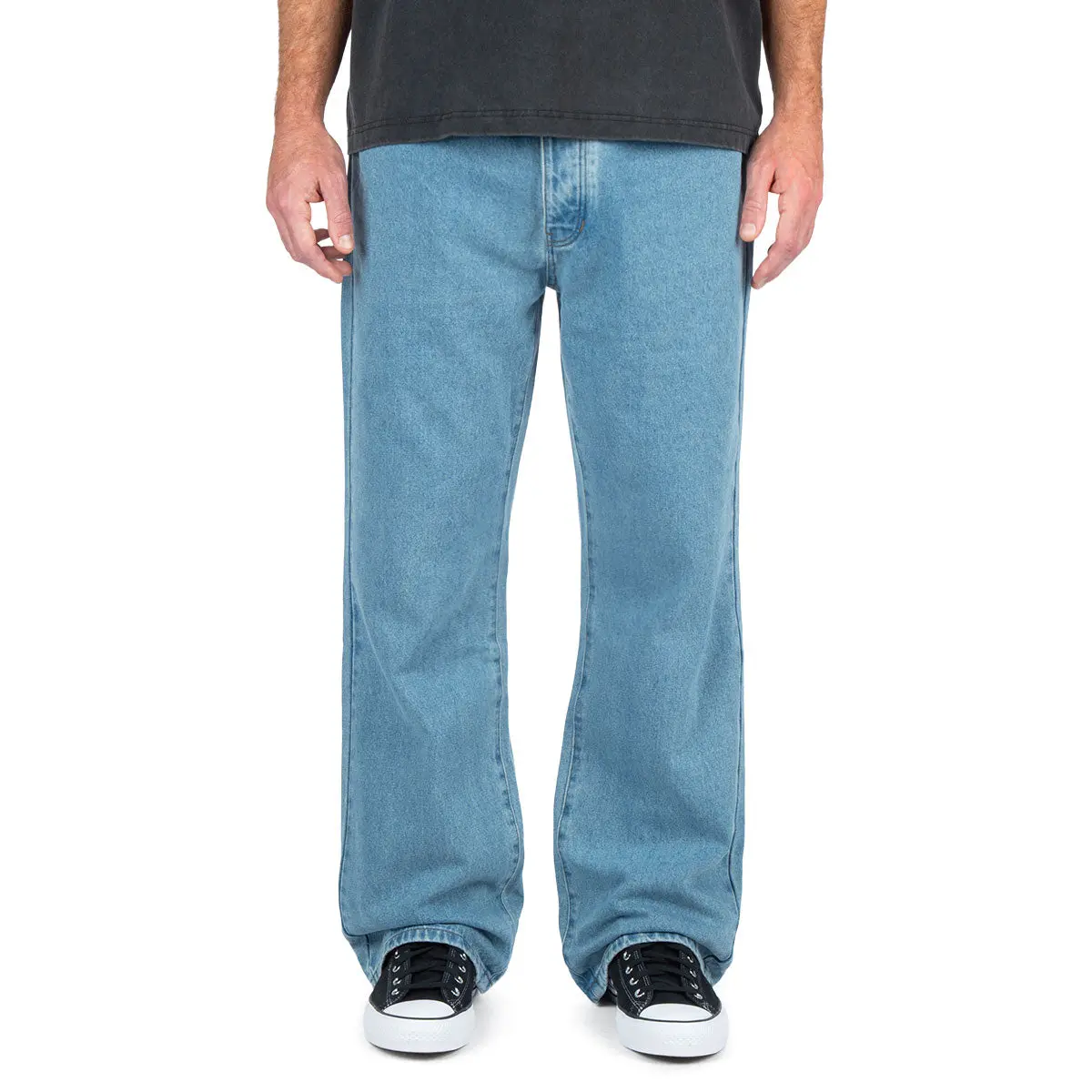 Ccs Western Bootcut Denim Jeans - Rinsed Blue 1