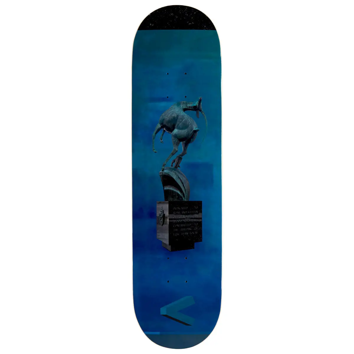 Less Than Local Austerheim X Kolnes Goat And Lion Skateboard Deck - 8.25" 1