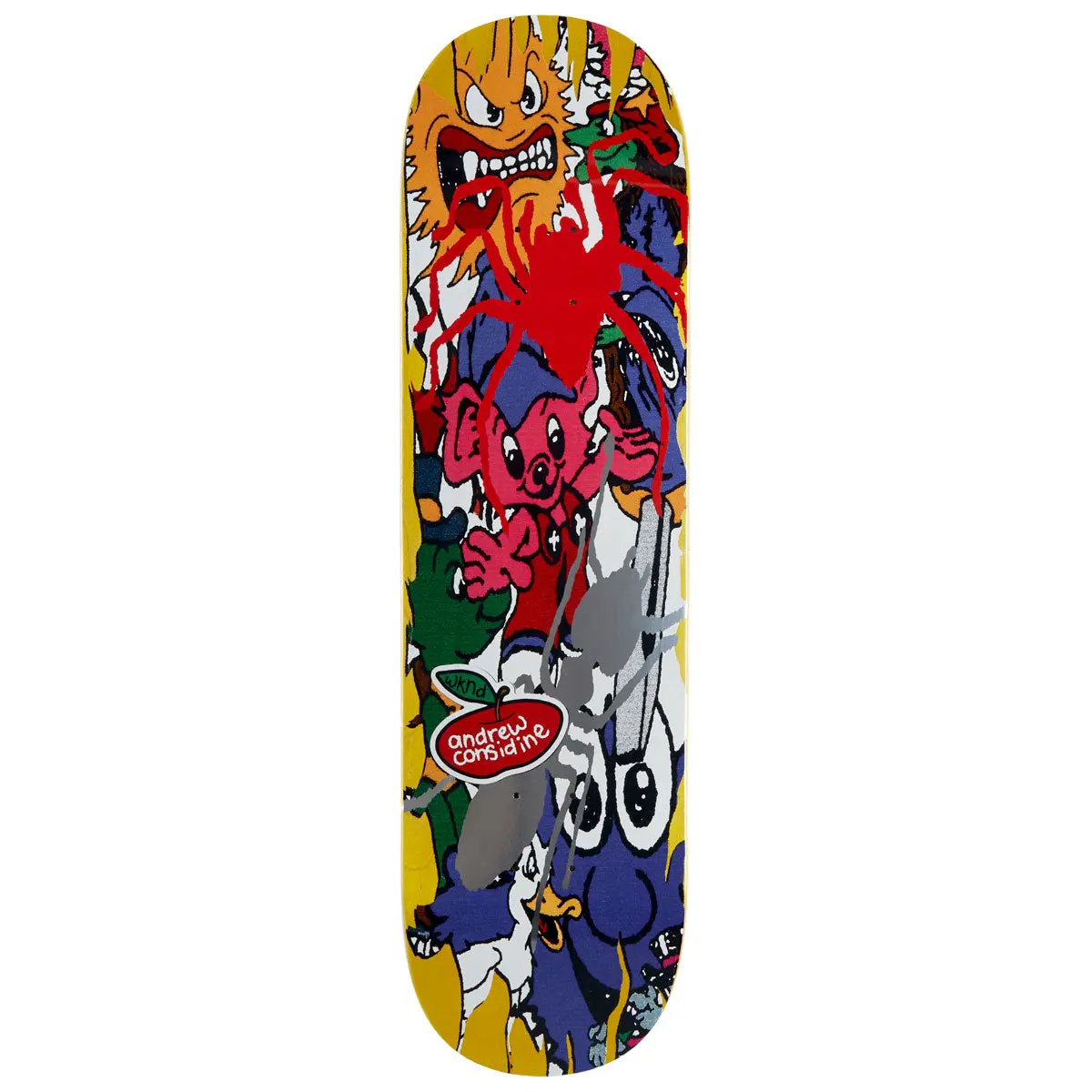 Wknd Brainchild Andrew Considine Sn Skateboard Deck - Multi - 8.50" 1