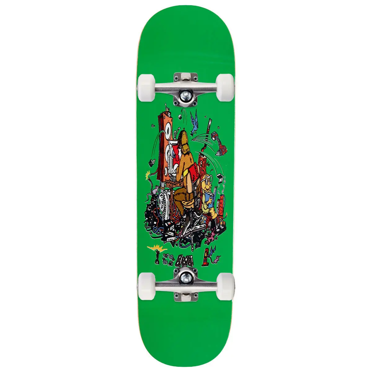 Wknd Tinker Tom Karangelov Wb Skateboard Complete - Green - 8.25" 1