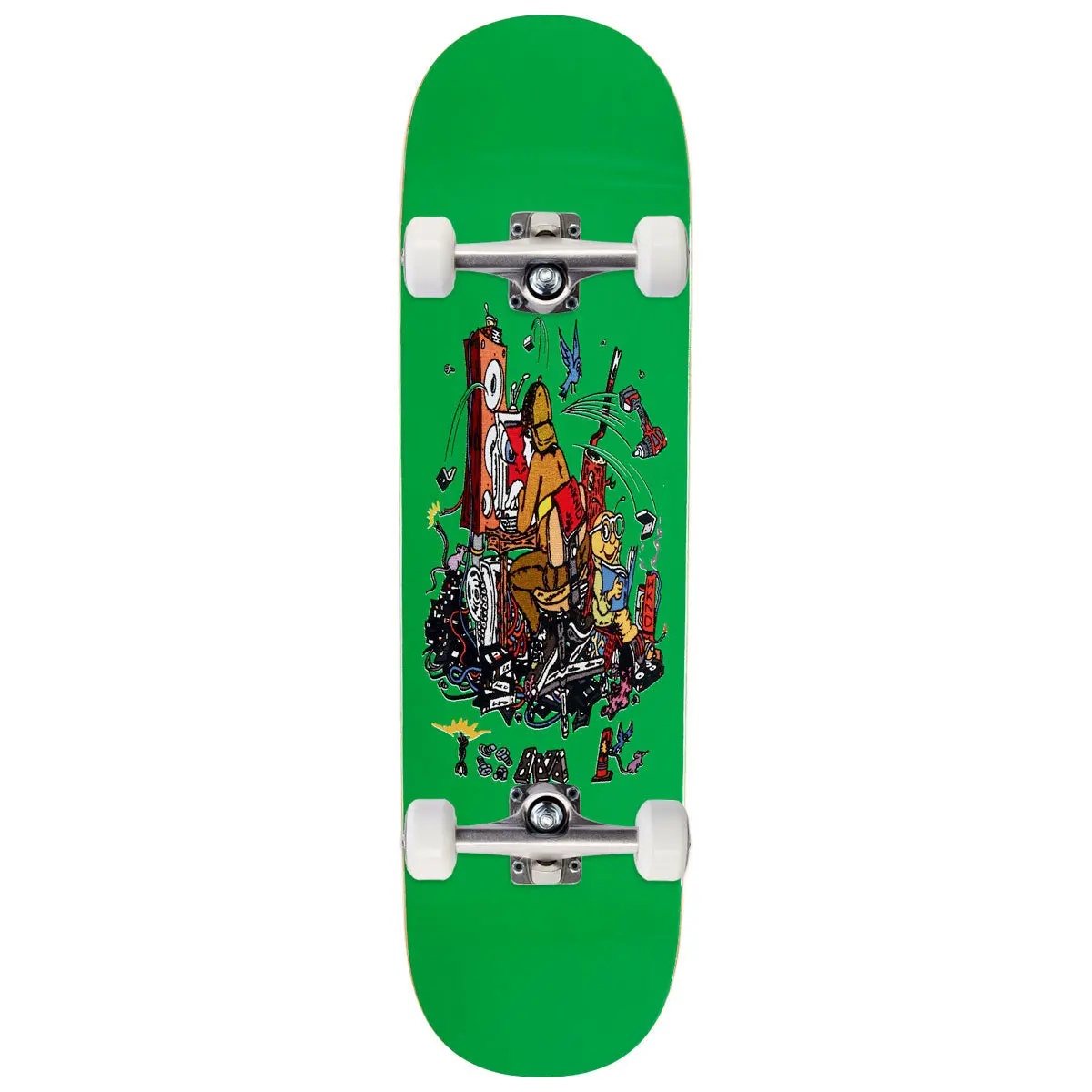 Wknd Tinker Tom Karangelov Sn Skateboard Complete - Green - 8.60" 1