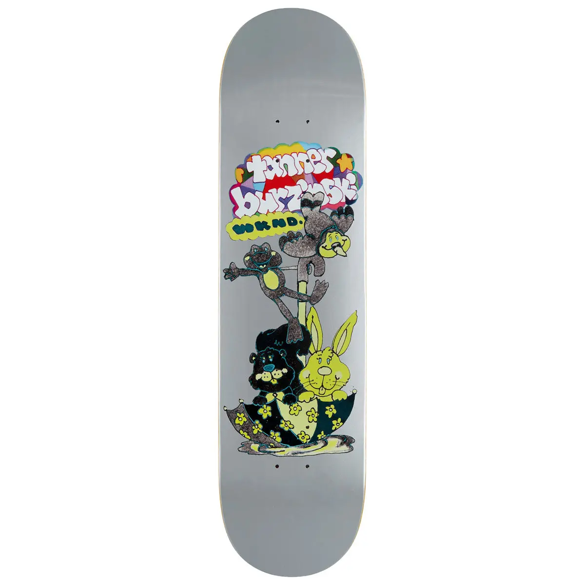 Wknd Fairweather Tanner Burzinski Ps Skateboard Deck - Silver - 8.00" 1