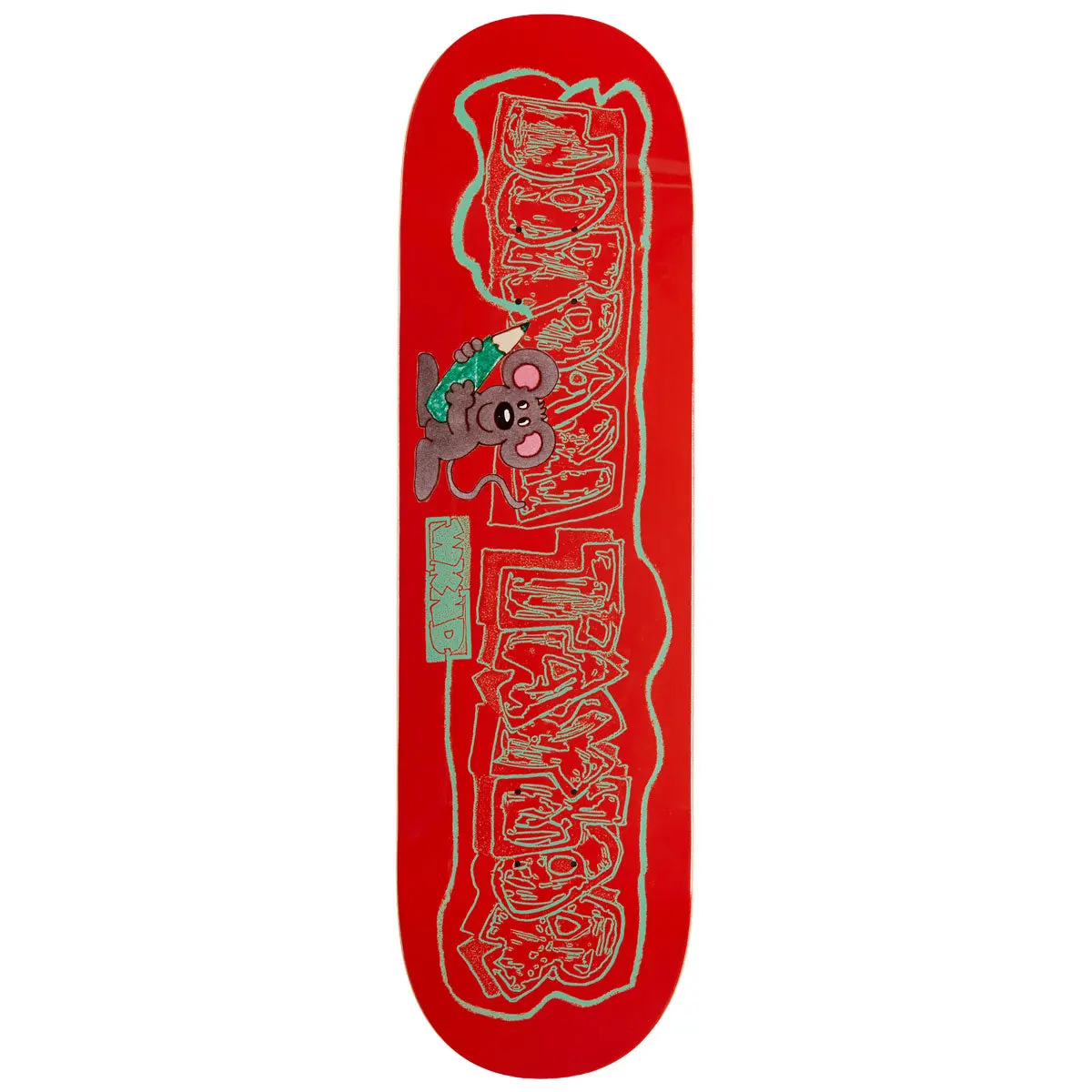 Wknd Jotted Jordan Taylor Ps Skateboard Deck - Red - 8.75" 1
