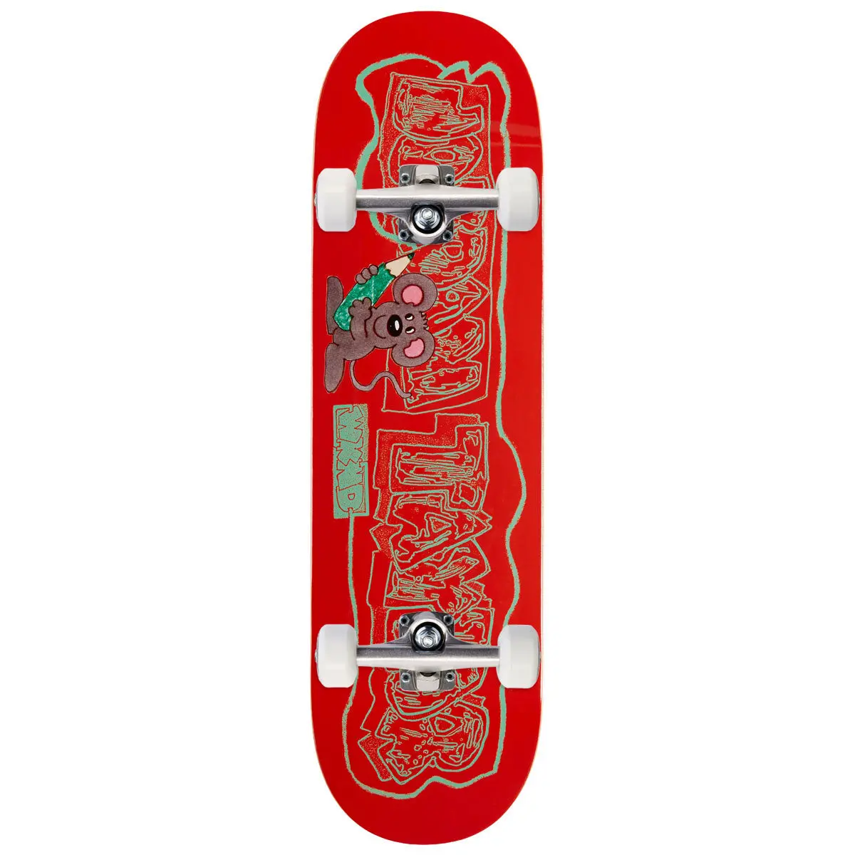 Wknd Jotted Jordan Taylor Ps Skateboard Complete - Red - 8.75" 1