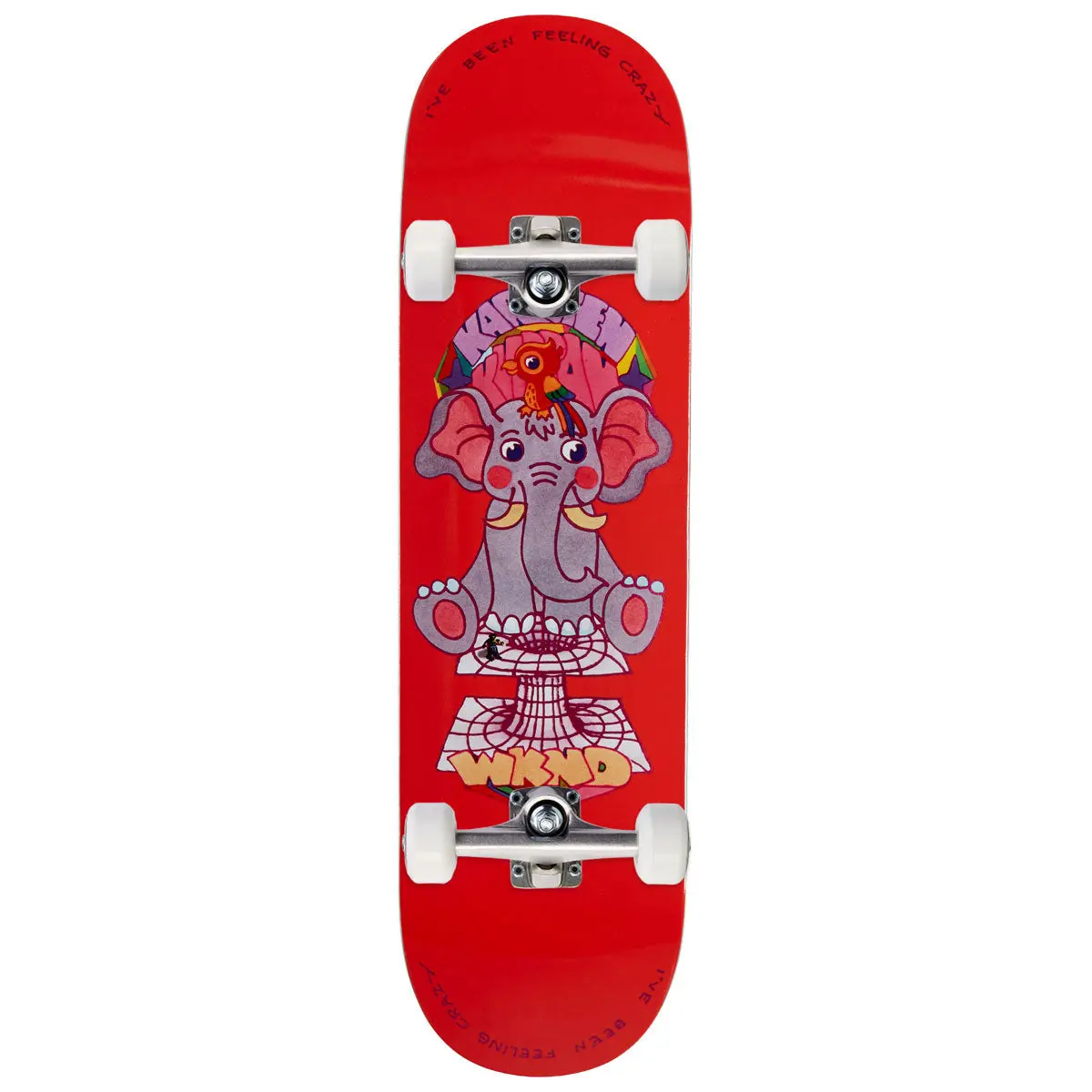 Wknd Shortcut Karsten Kleppan Wb Skateboard Complete - Red - 8.50" 1