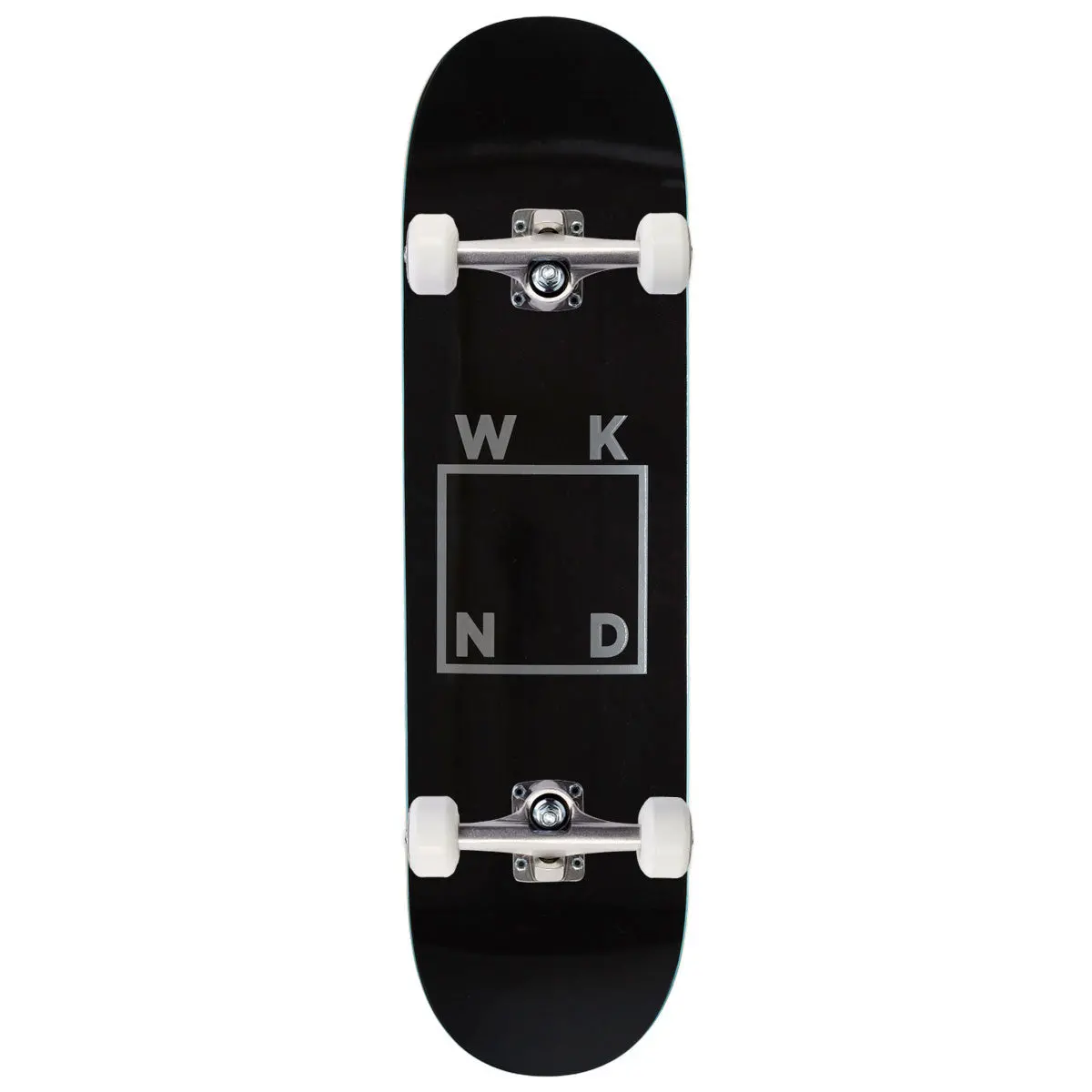 Wknd Logo Ps Skateboard Complete - Black/Silver - 8.375" 1
