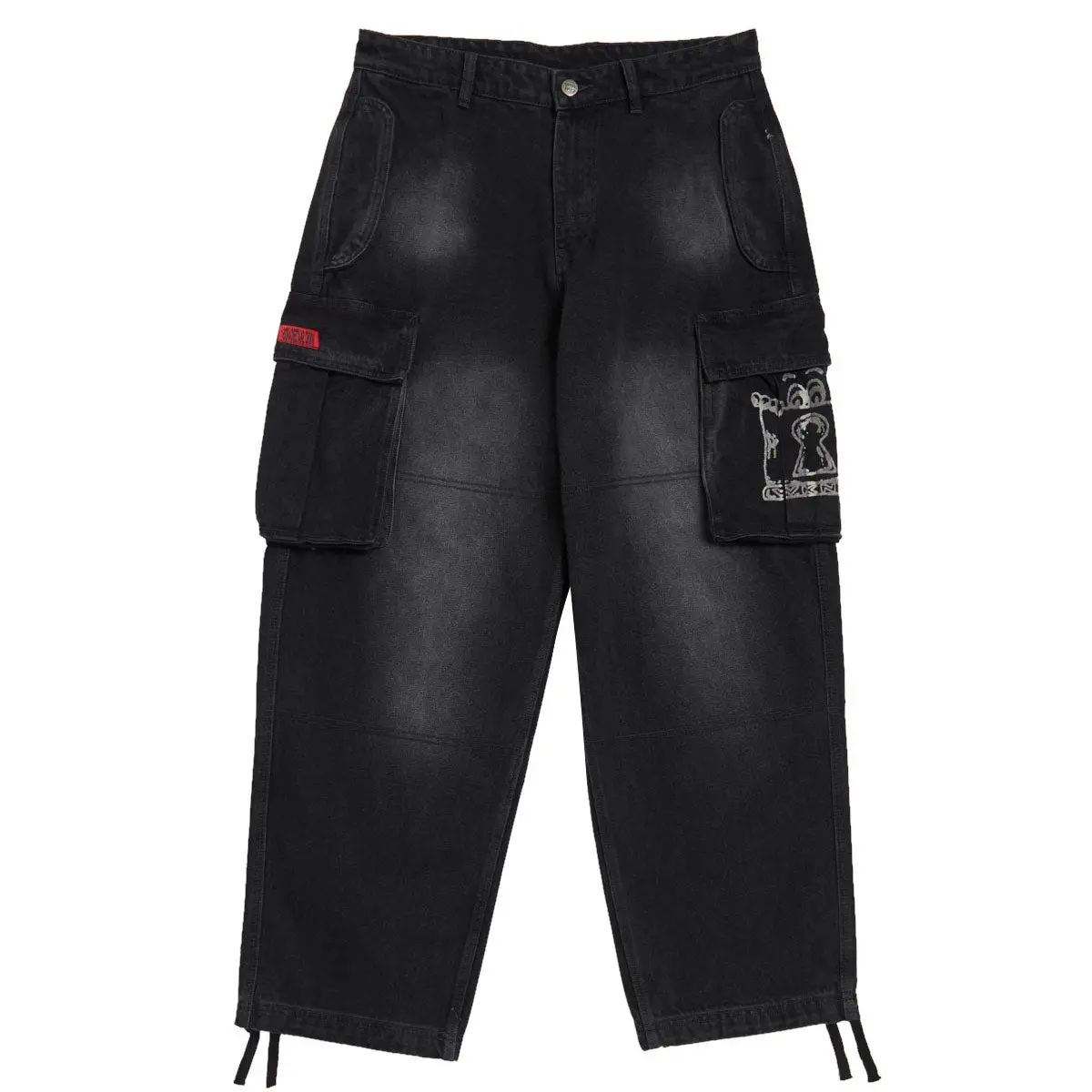 Wknd Techie Denim Jeans - Black 1