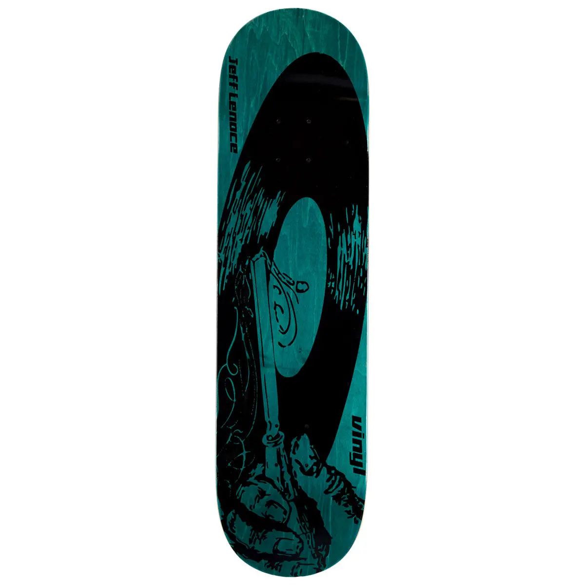 Vinyl Lenoce Record Skateboard Deck - 8.25" 1