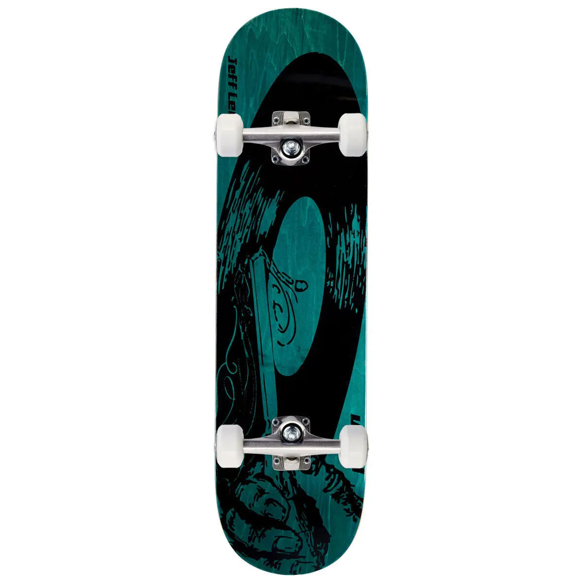 Vinyl Lenoce Record Skateboard Complete - 8.25" 1