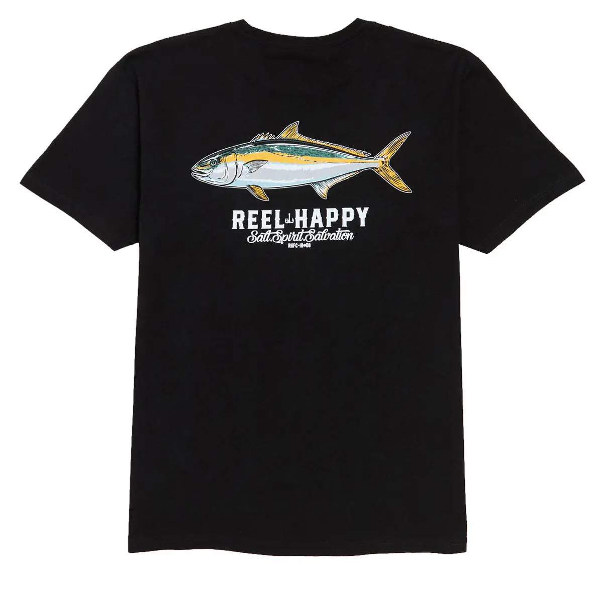 Reel Happy Buri T-Shirt - Black 1