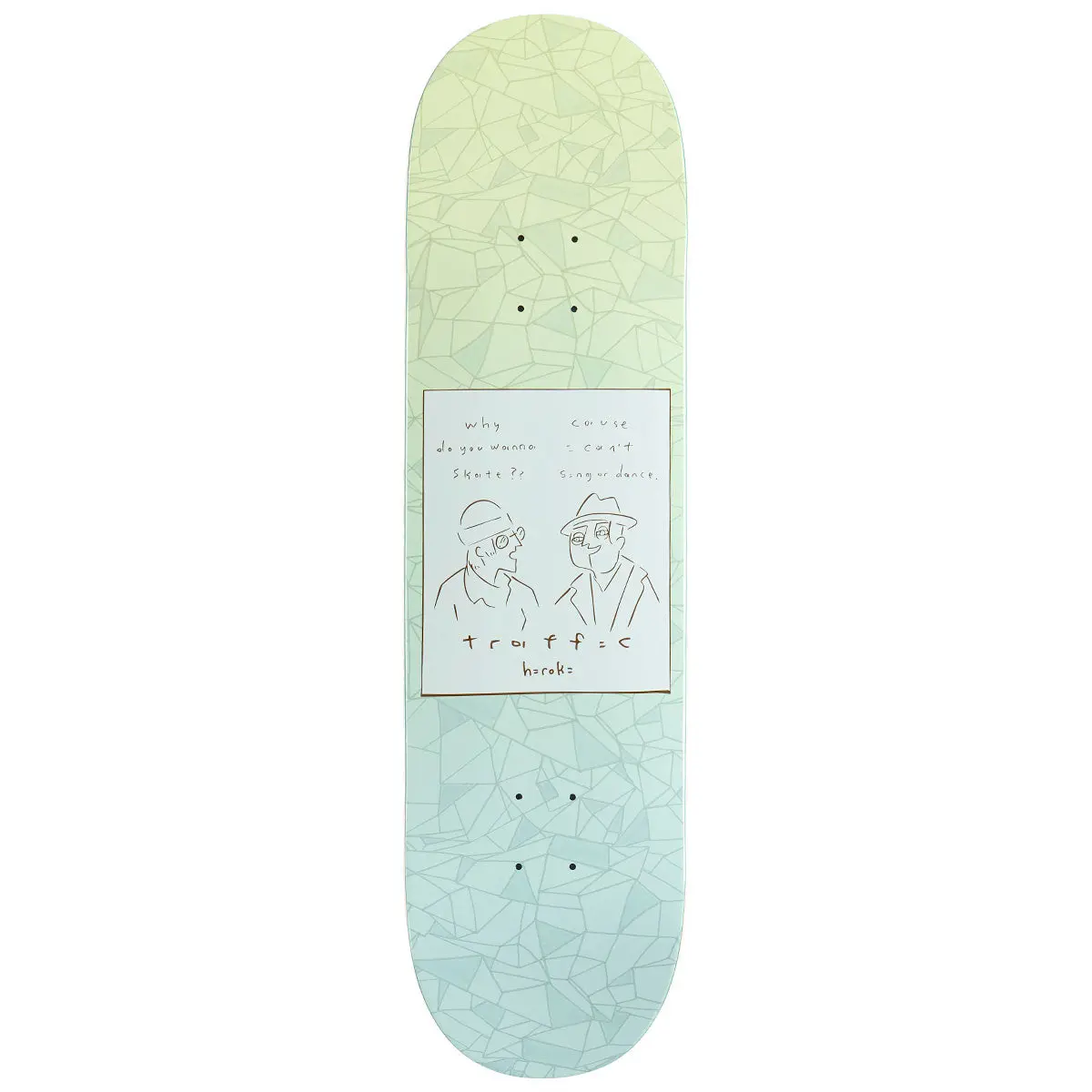 Traffic Hiroki Muraoka Balboa Skateboard Deck - 8.50" 1
