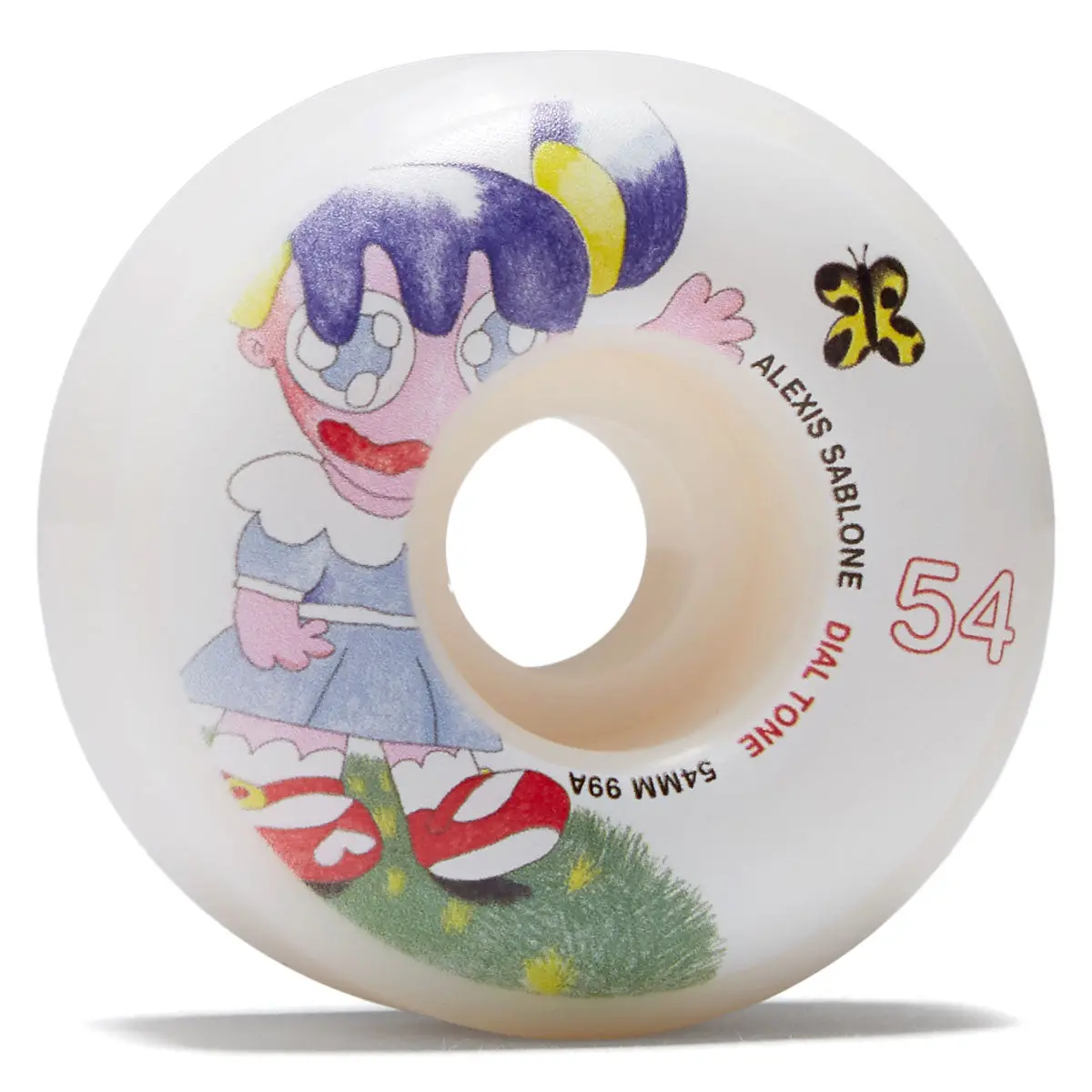 Dial Tone Alexis Sablone Dragon Slay Standard 99A Skateboard Wheels - 54Mm 1