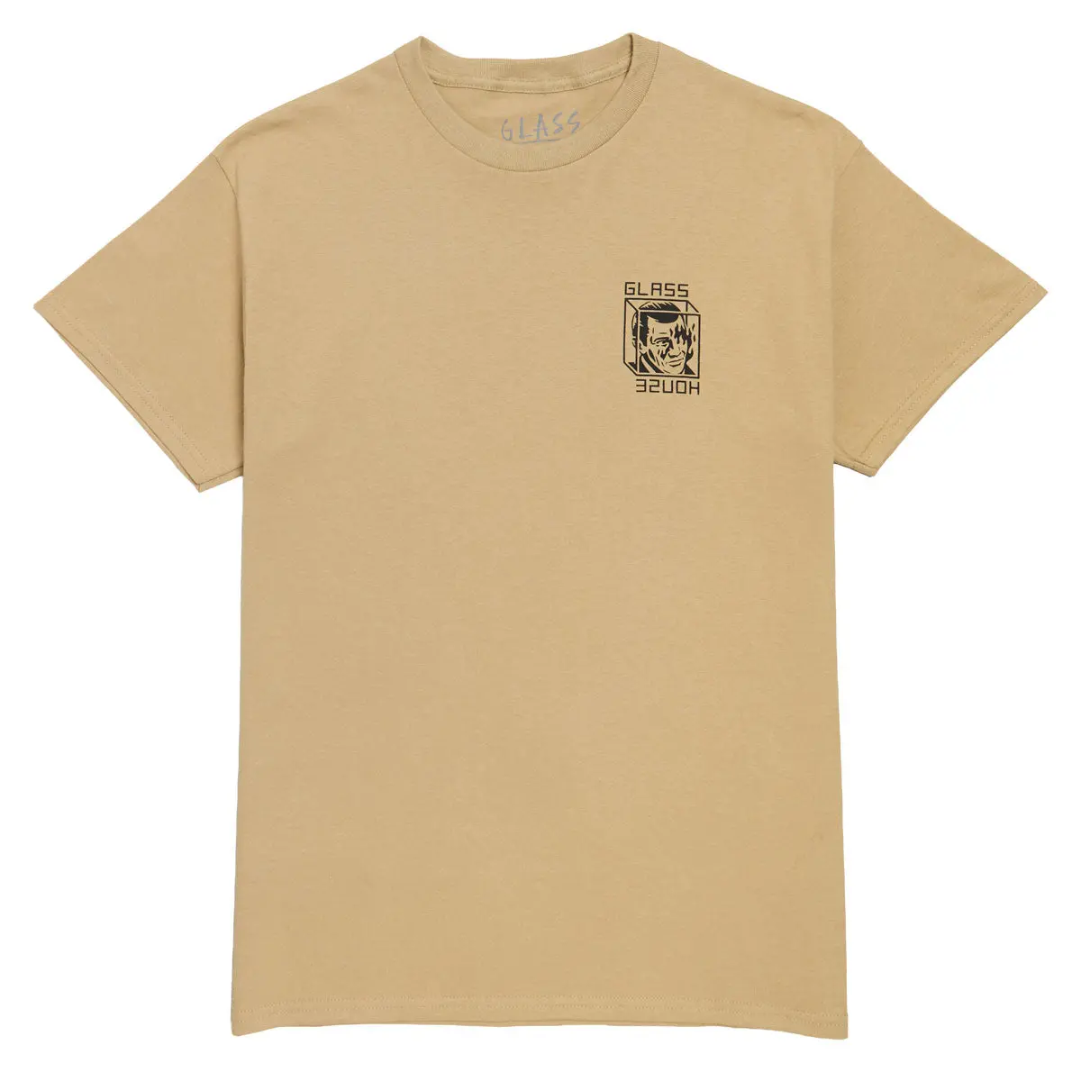 Glass House House Arrest Fire T-Shirt - Tan 1
