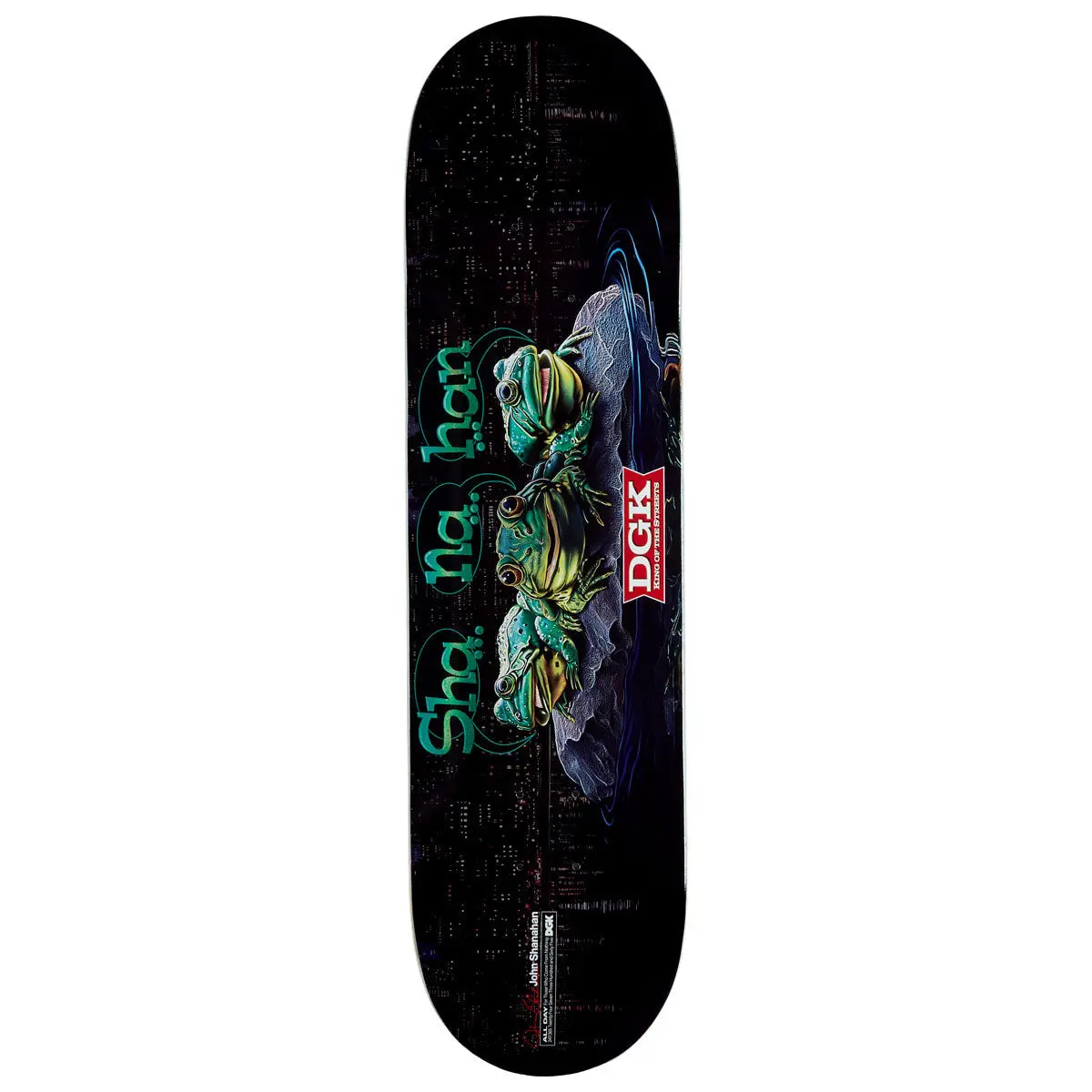 Dgk Triplets Shanahan Skateboard Deck - 7.80" 1