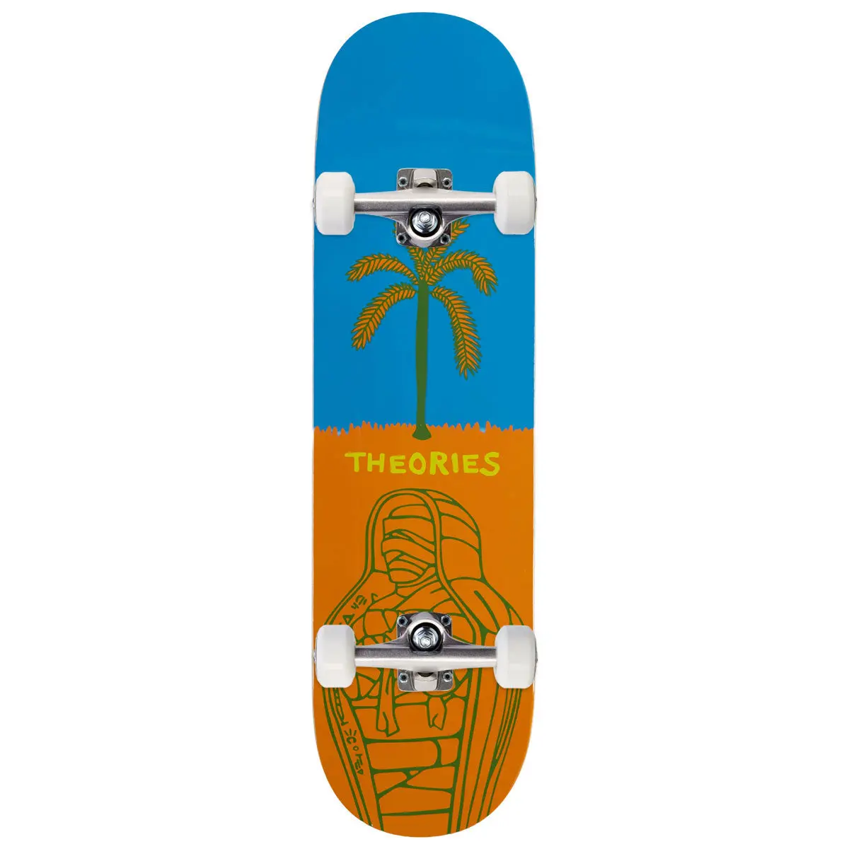 Theories Pushin Pyramids Skateboard Complete - 8.50" 1