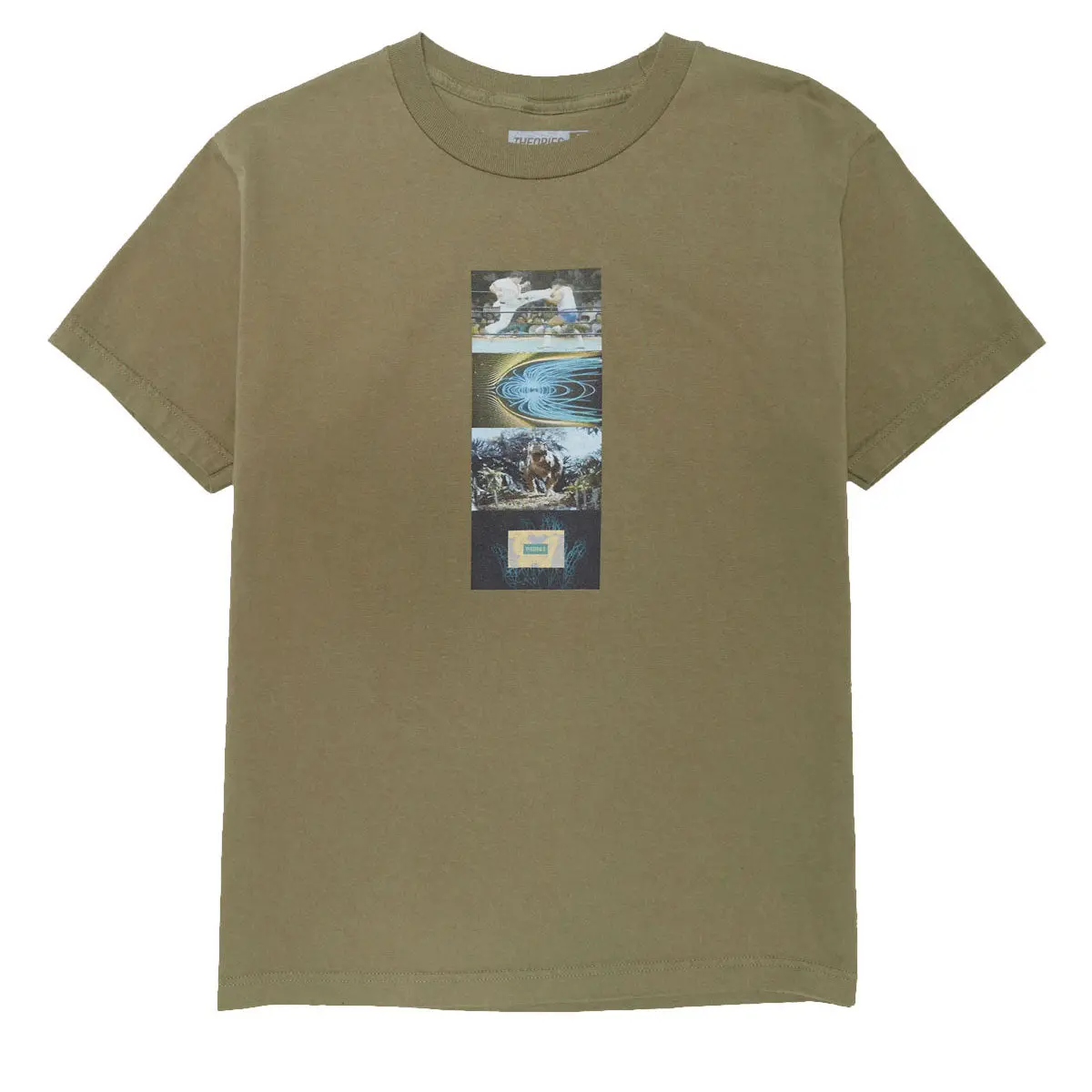 Theories Virtual Reality T-Shirt - Fatigue Green 1