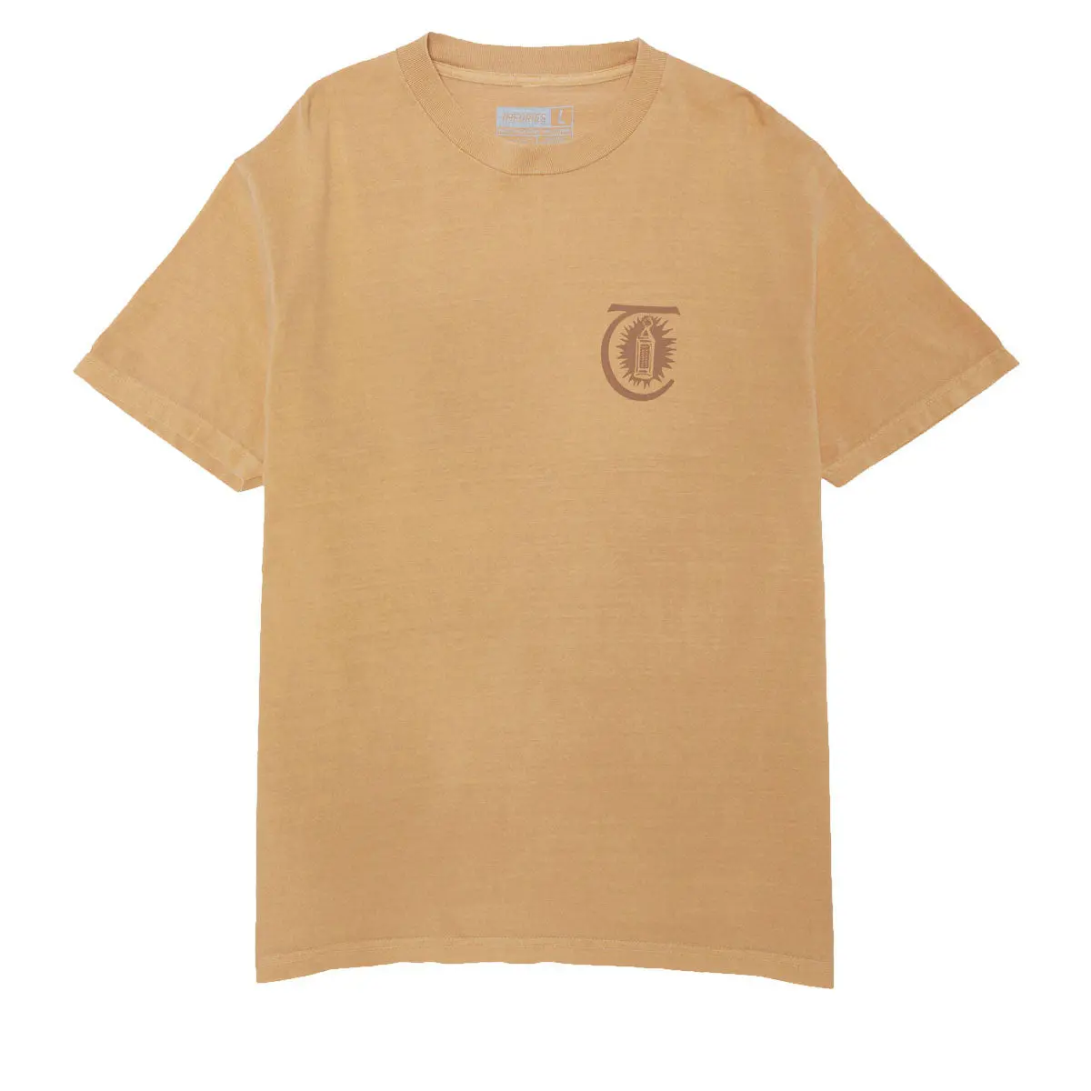 Theories Morning Star Garment Dyed T-Shirt - Mustard 1