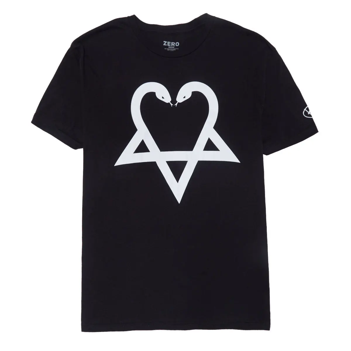 Zero X Bam Heart Big T-Shirt - Black 1