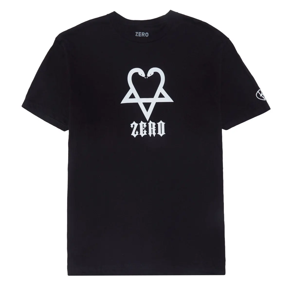 Zero X Bam Heart Small T-Shirt - Black 1