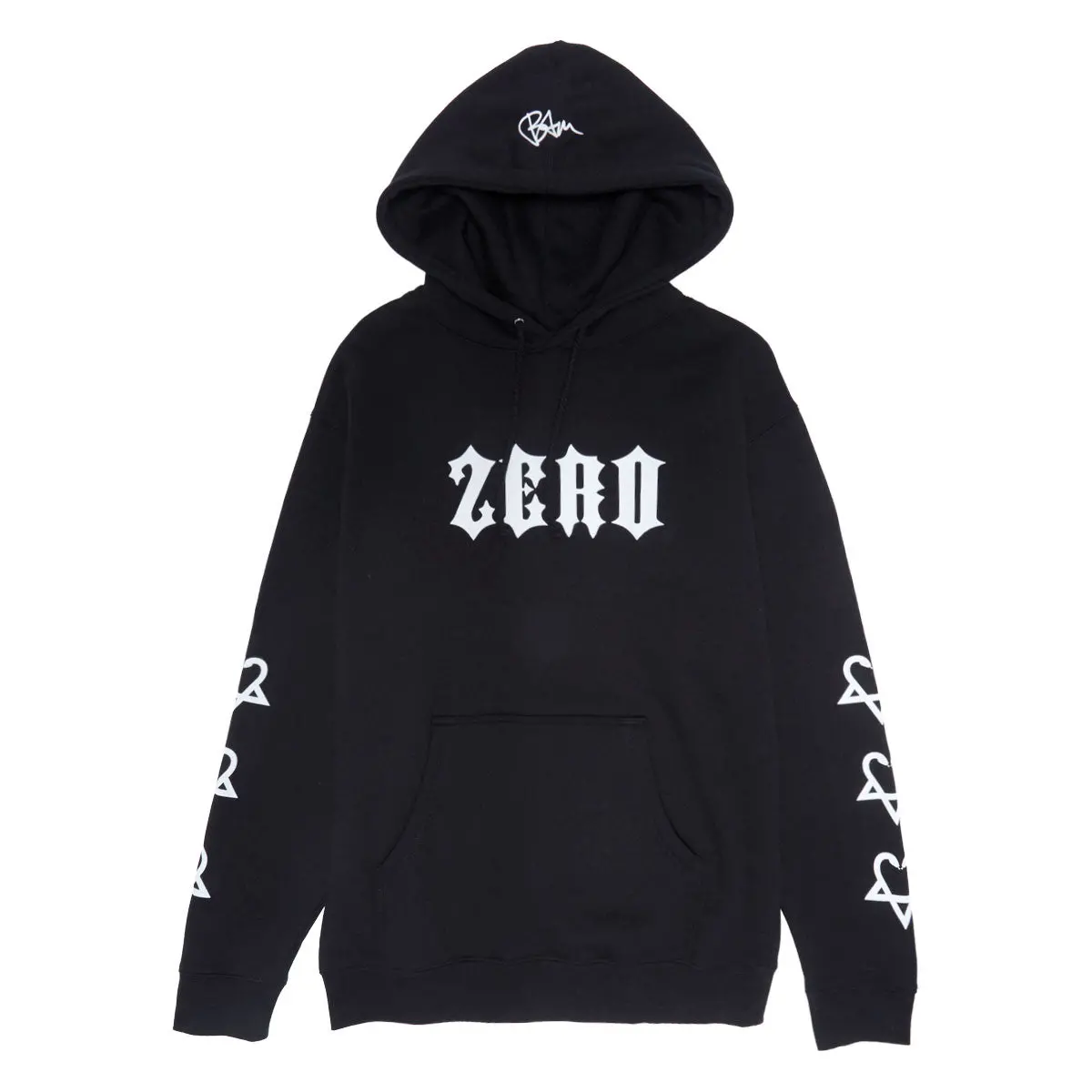 Zero X Bam Heart Multi Hoodie - Black 1
