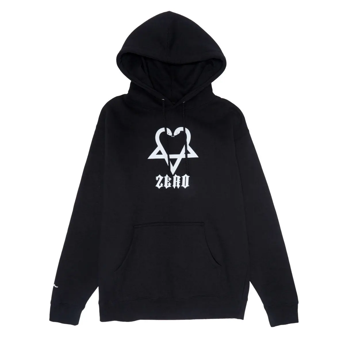 Zero X Bam Heart Small Hoodie - Black 1