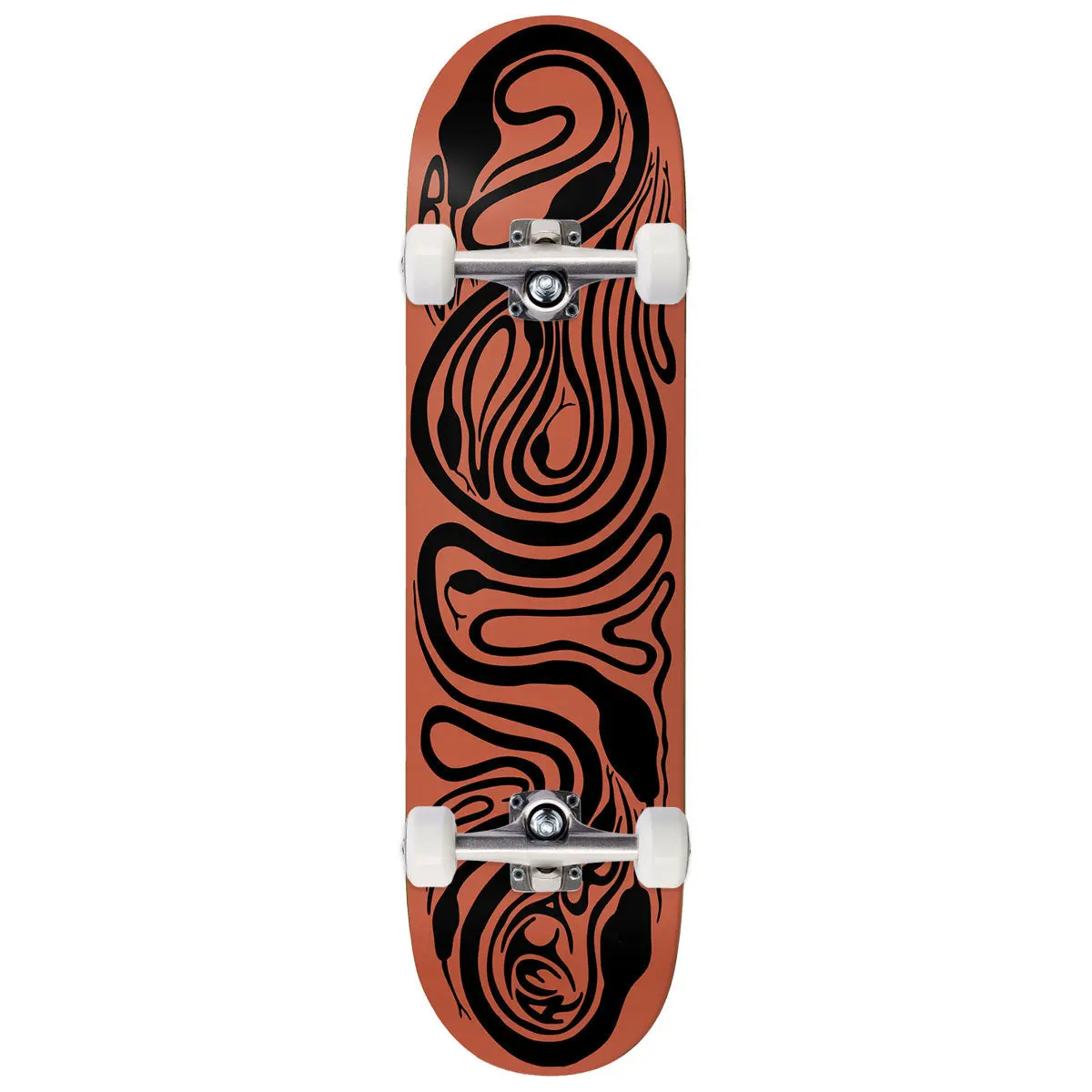 Baker Rowan Zorilla Brain Rabies Skateboard Complete - 8.125" 1