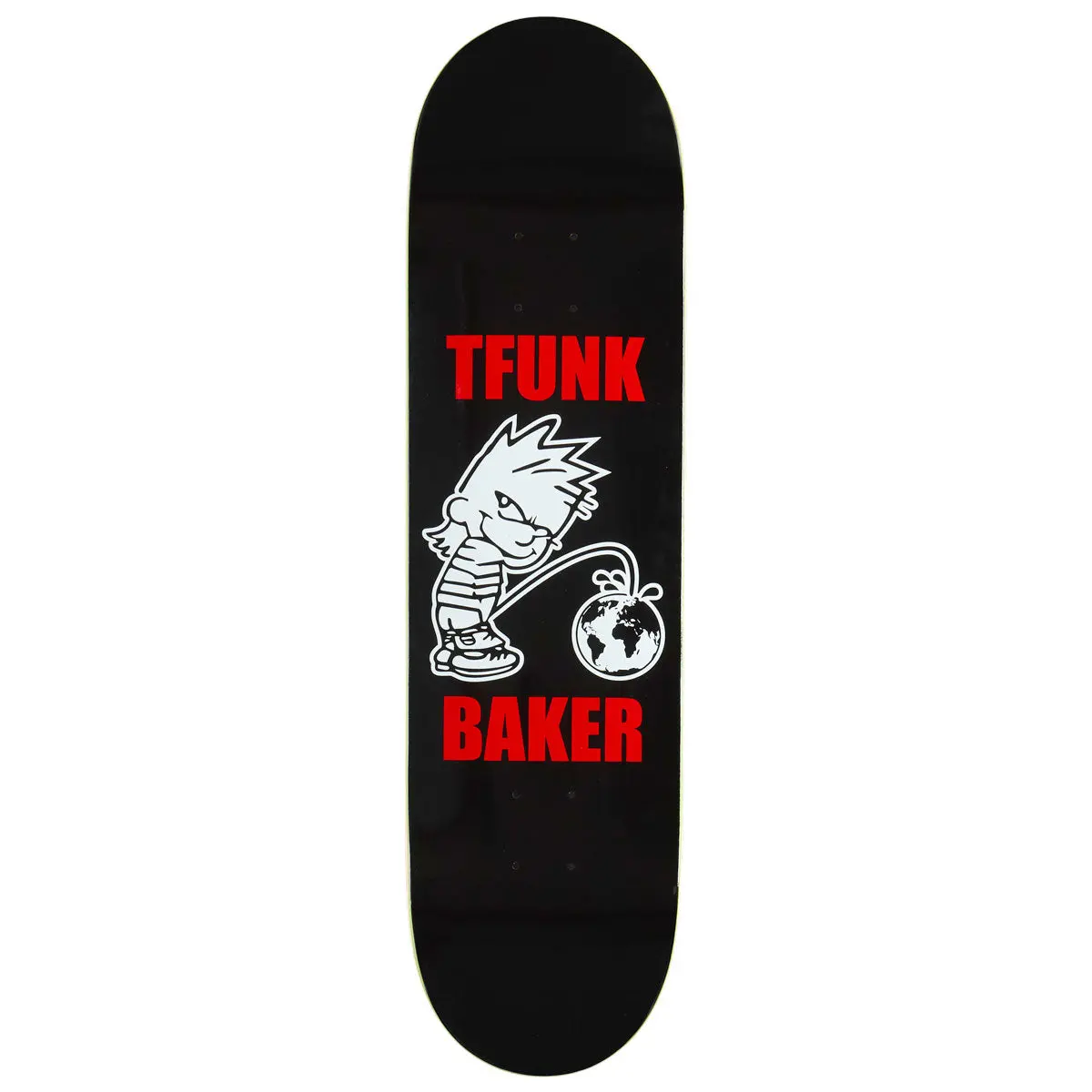 Baker Tristan T-Funk Funkhouser Whizz Kid Skateboard Deck - 8.25" 1