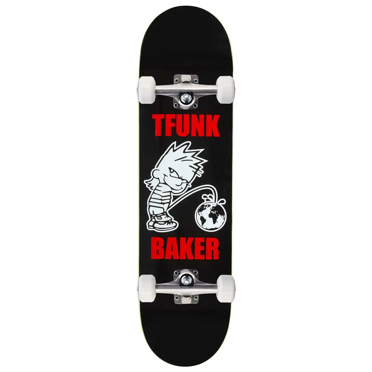 Baker Tristan T-Funk Funkhouser Whizz Kid Skateboard Complete - 8.25" 1