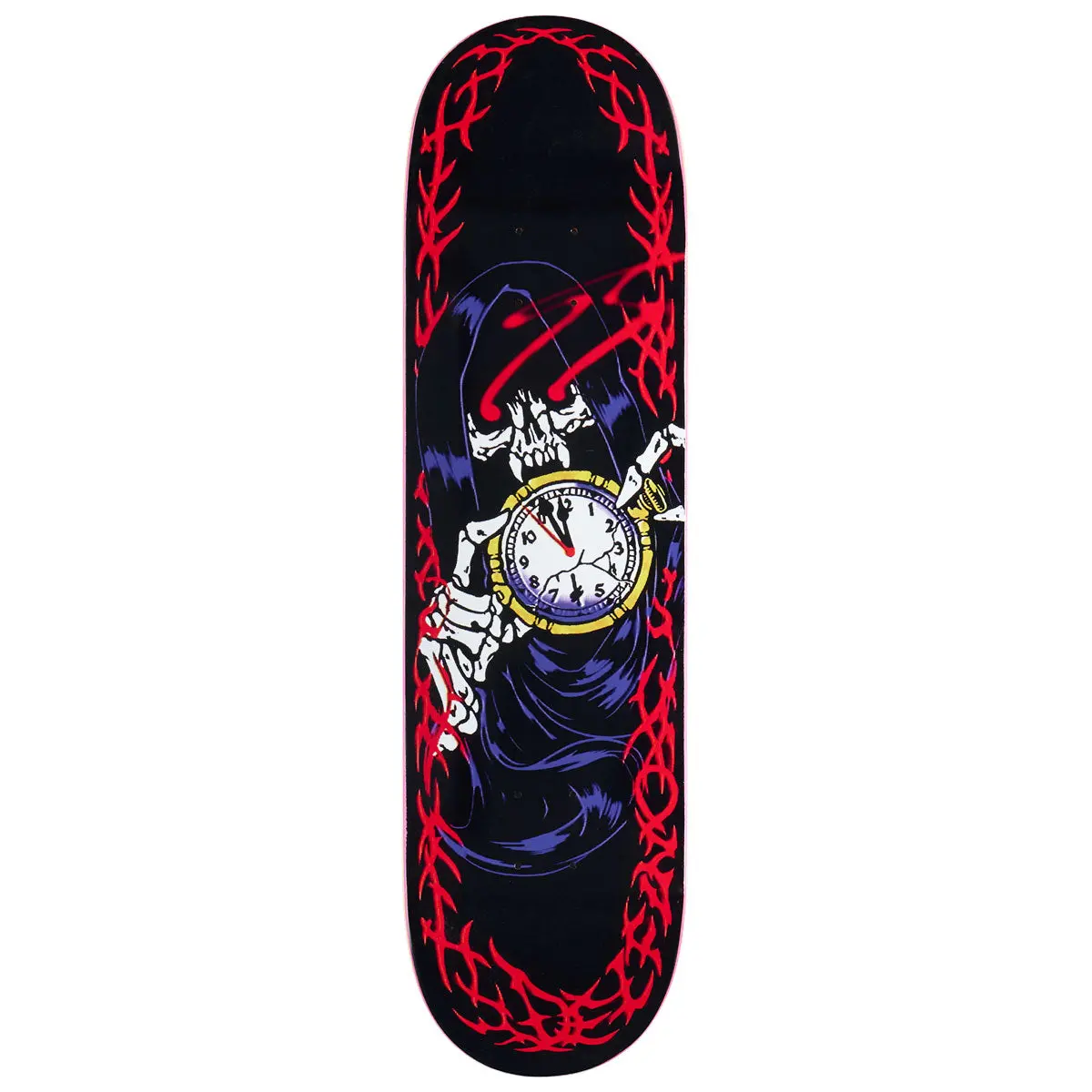 Deathwish Pedro Delfino Tribal Skateboard Deck - 8.50" 1