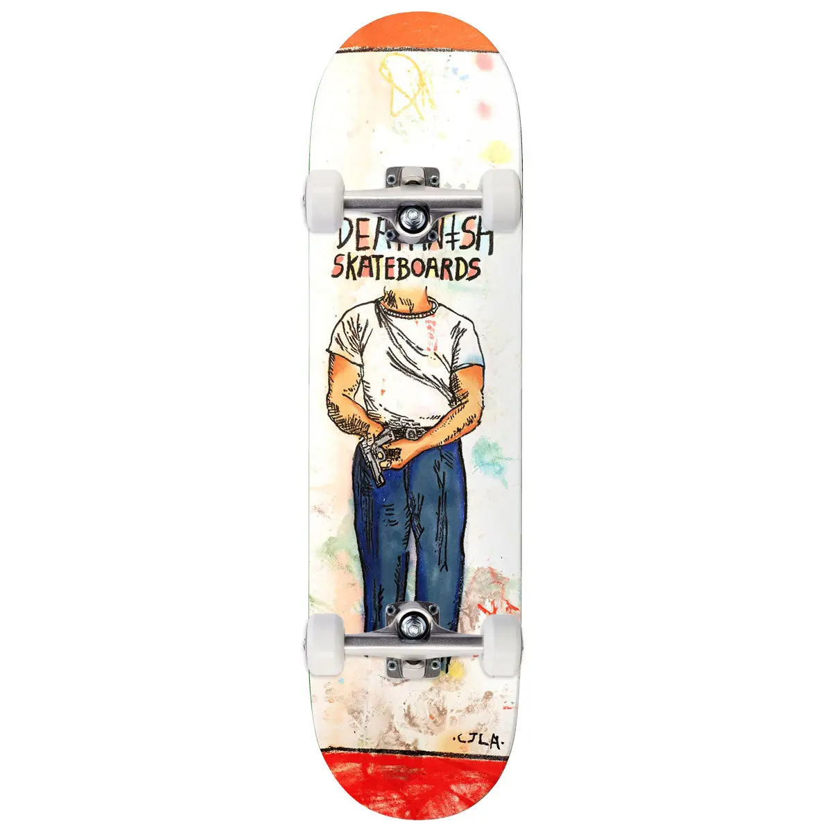 Deathwish Yuri Facchini Strapped Skateboard Complete - 8.25" 1