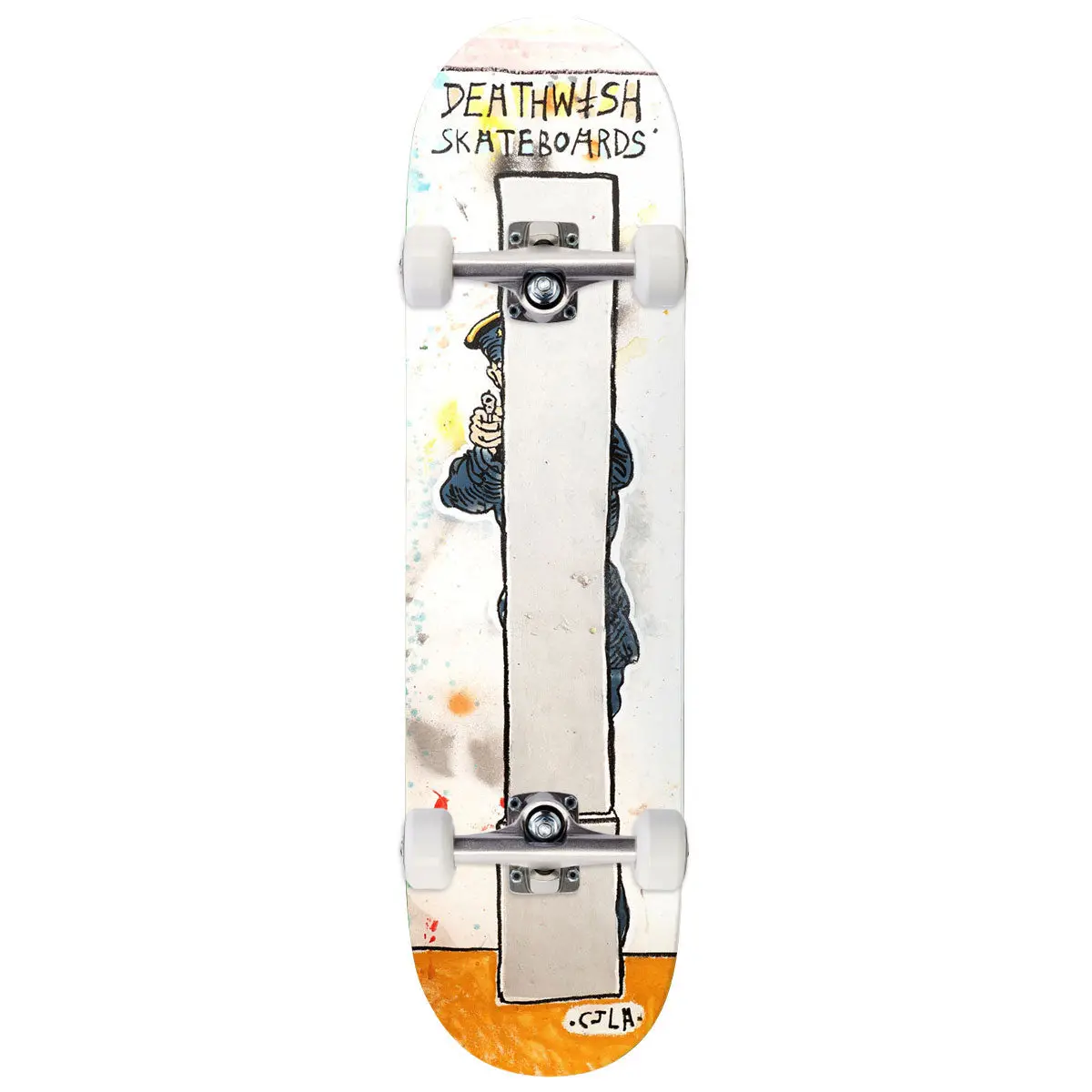 Deathwish Yuri Facchini Take Cover Skateboard Complete - 8.38" 1
