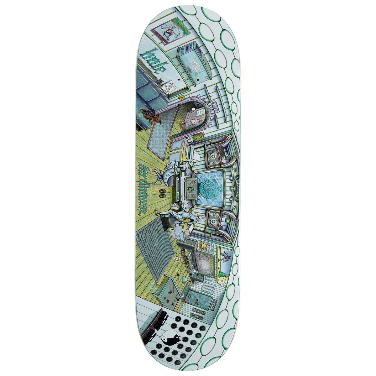Birdhouse Shawn Hale Office Skateboard Deck - 9.00" 1