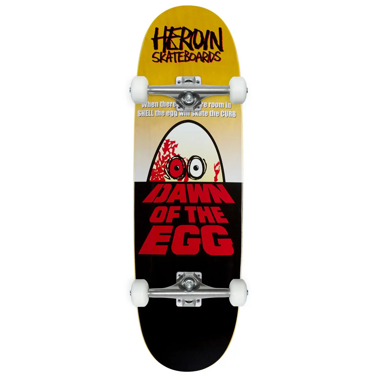 Heroin Dawn Of The Egg Skateboard Complete - 9.40" 1