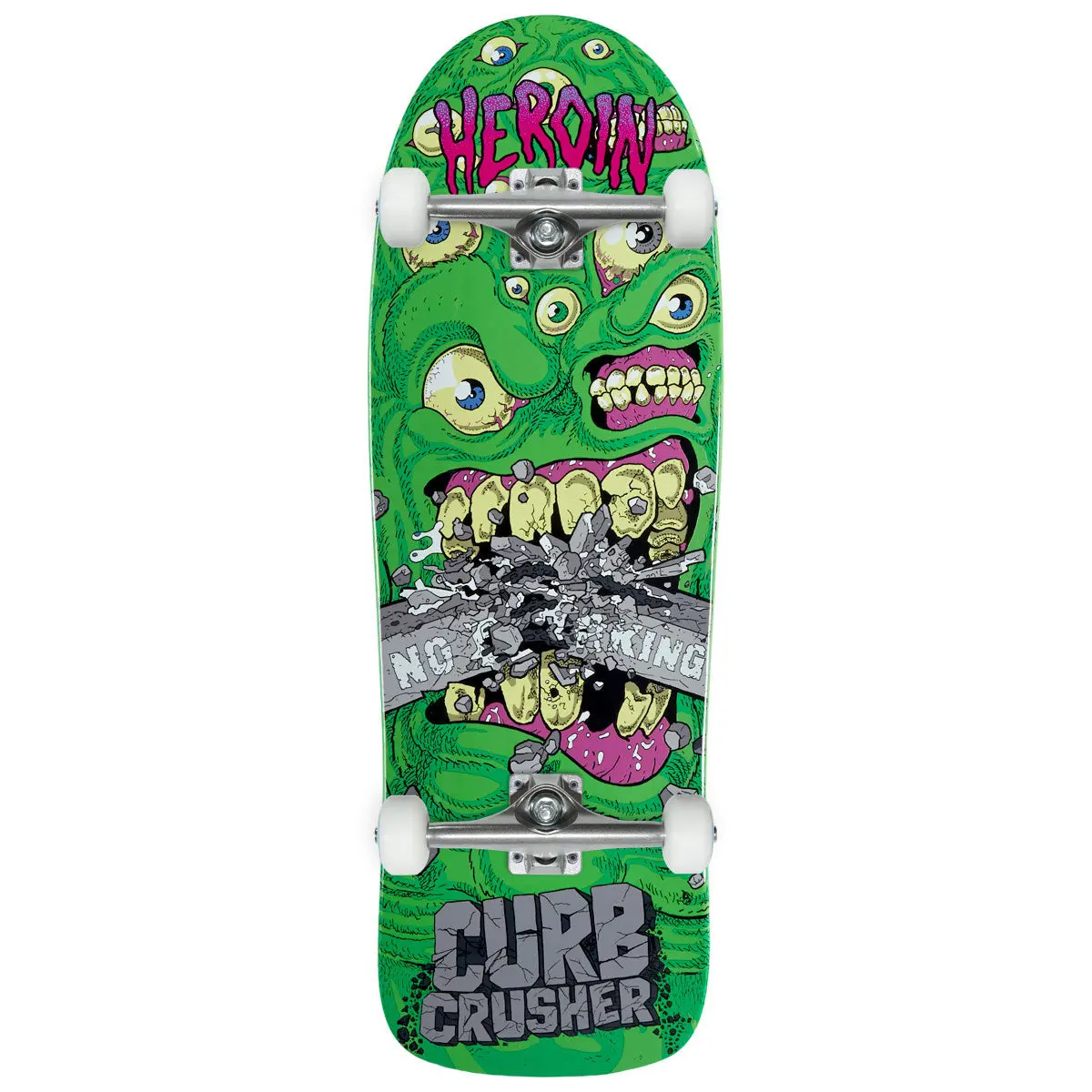 Heroin Curb Crusher Skateboard Complete - 10.25" 1