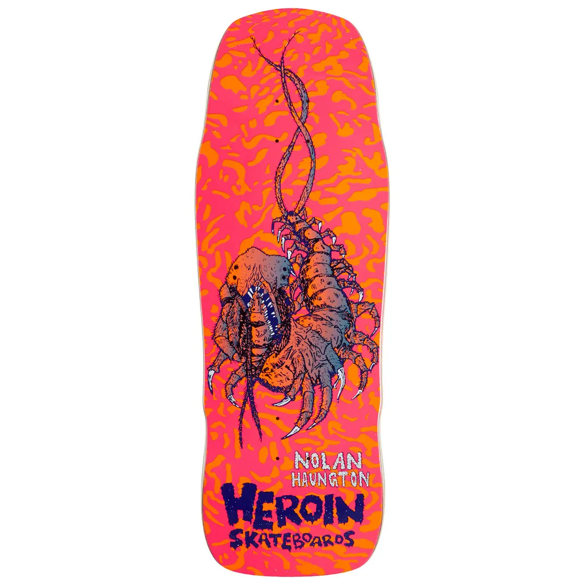 Heroin Nolan Haungton Knock Off Skateboard Deck - 10.25" 1