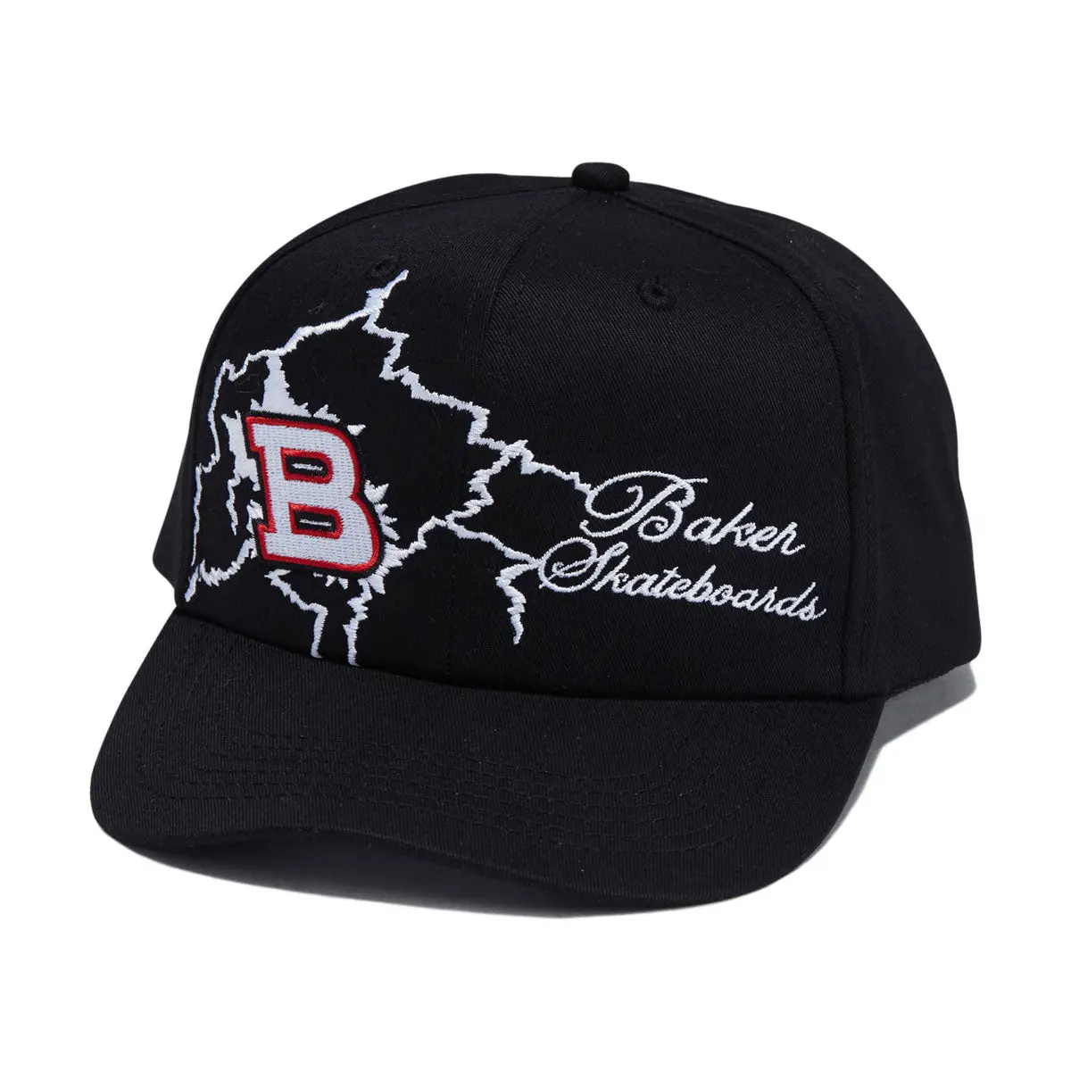 Baker Electrified B Snapback Hat - Black 1