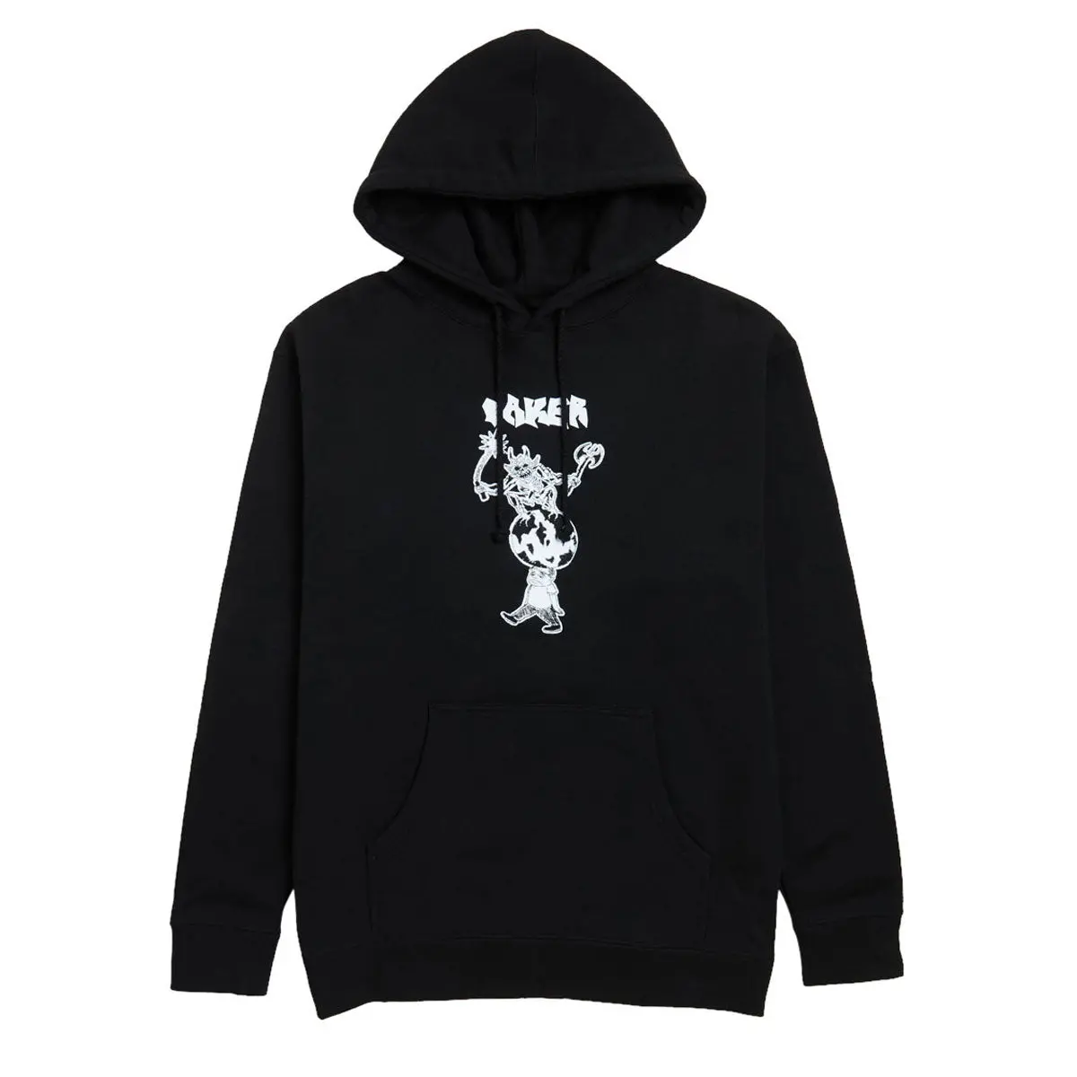 Baker World Crusher Hoodie - Black 1
