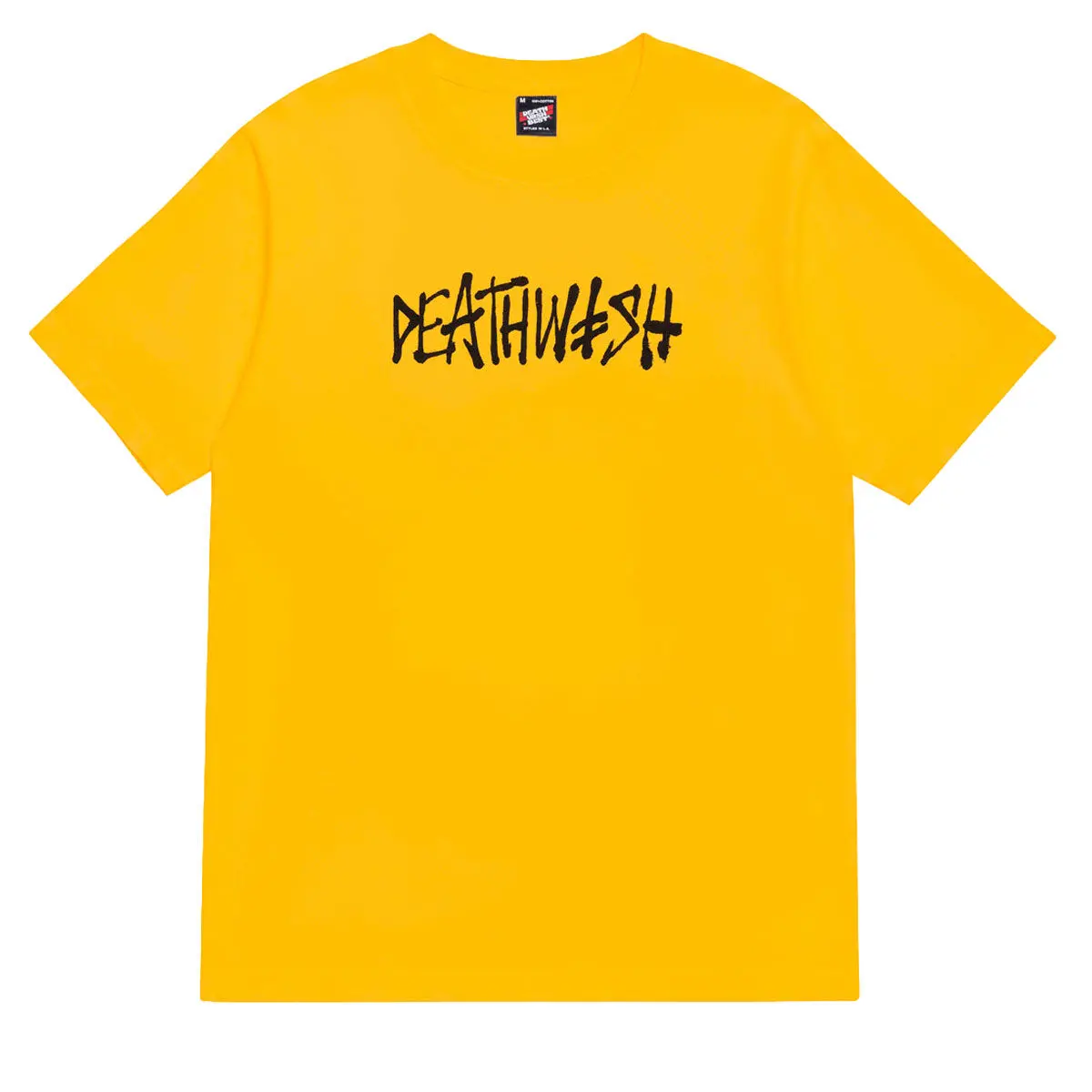 Deathwish Og Deathspray T-Shirt - Yellow 1
