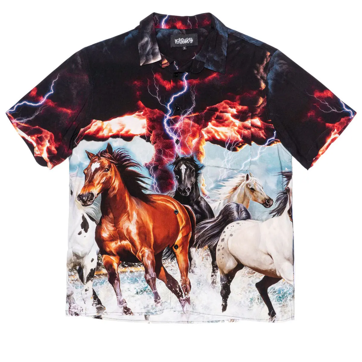 Deathwish Post Modern Button Up Shirt - Multi 1