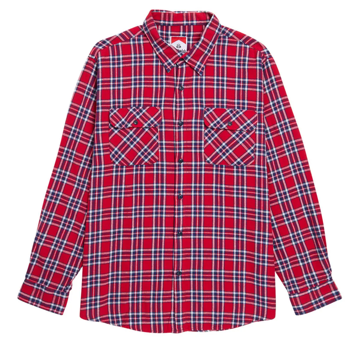 Deathwish Classic Flannel Shirt - Red/Blue 1